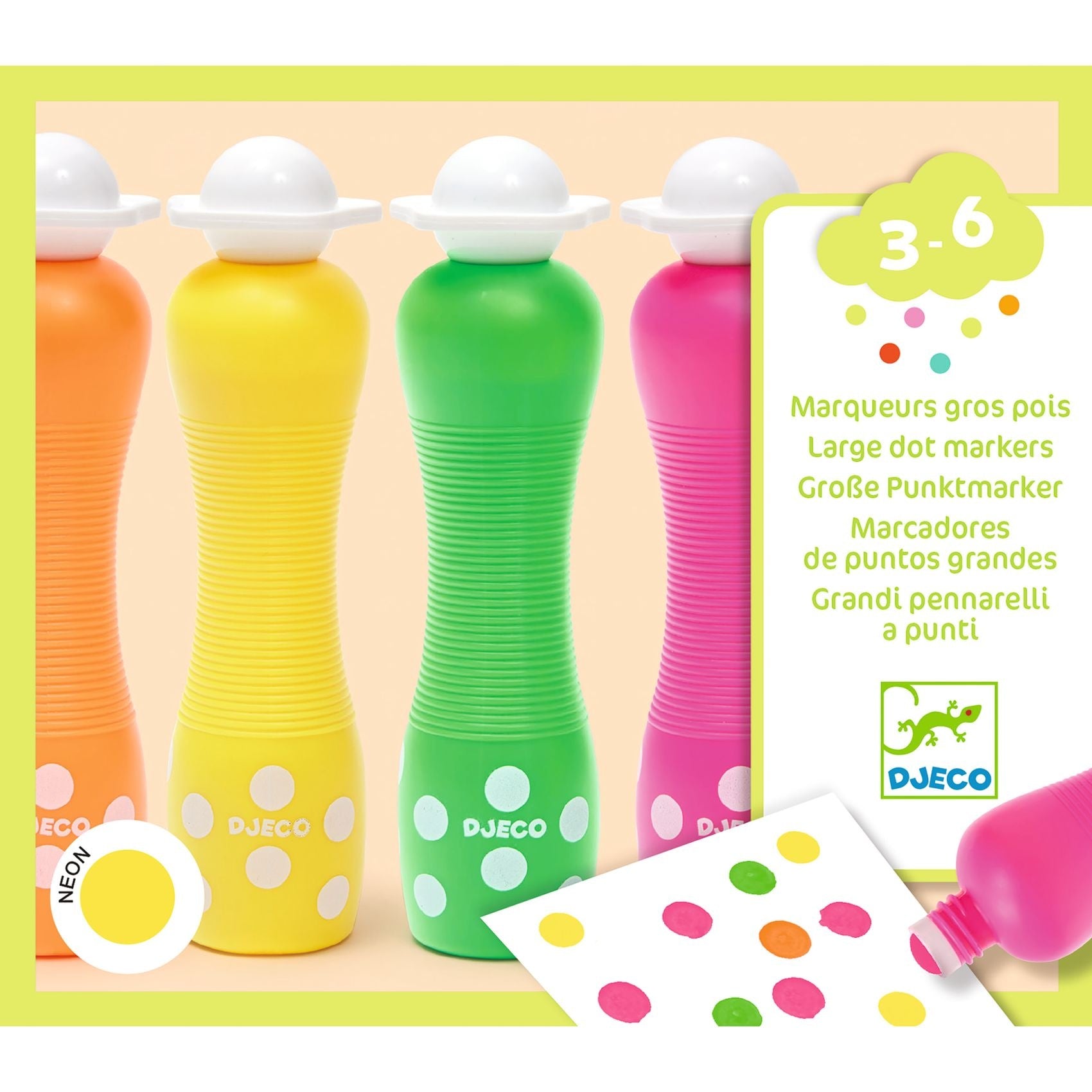Djeco | Markeerstiften Neon