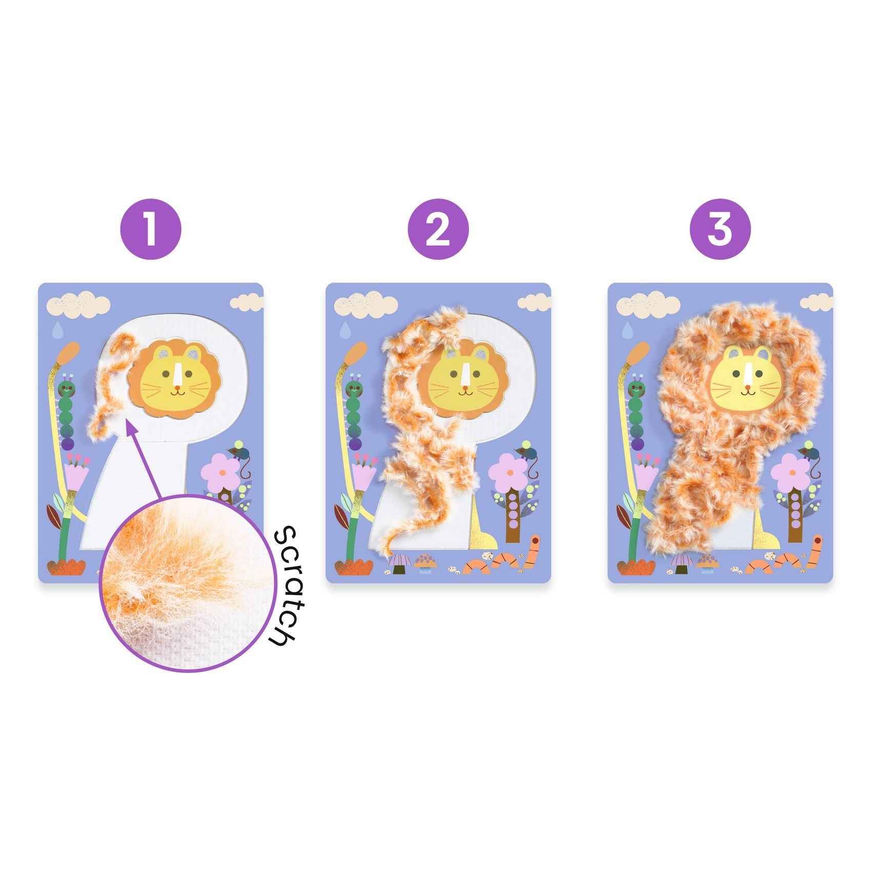 Djeco | Wool & Hook-and-Loop Craft Kit - Give Us a Warm Coat!