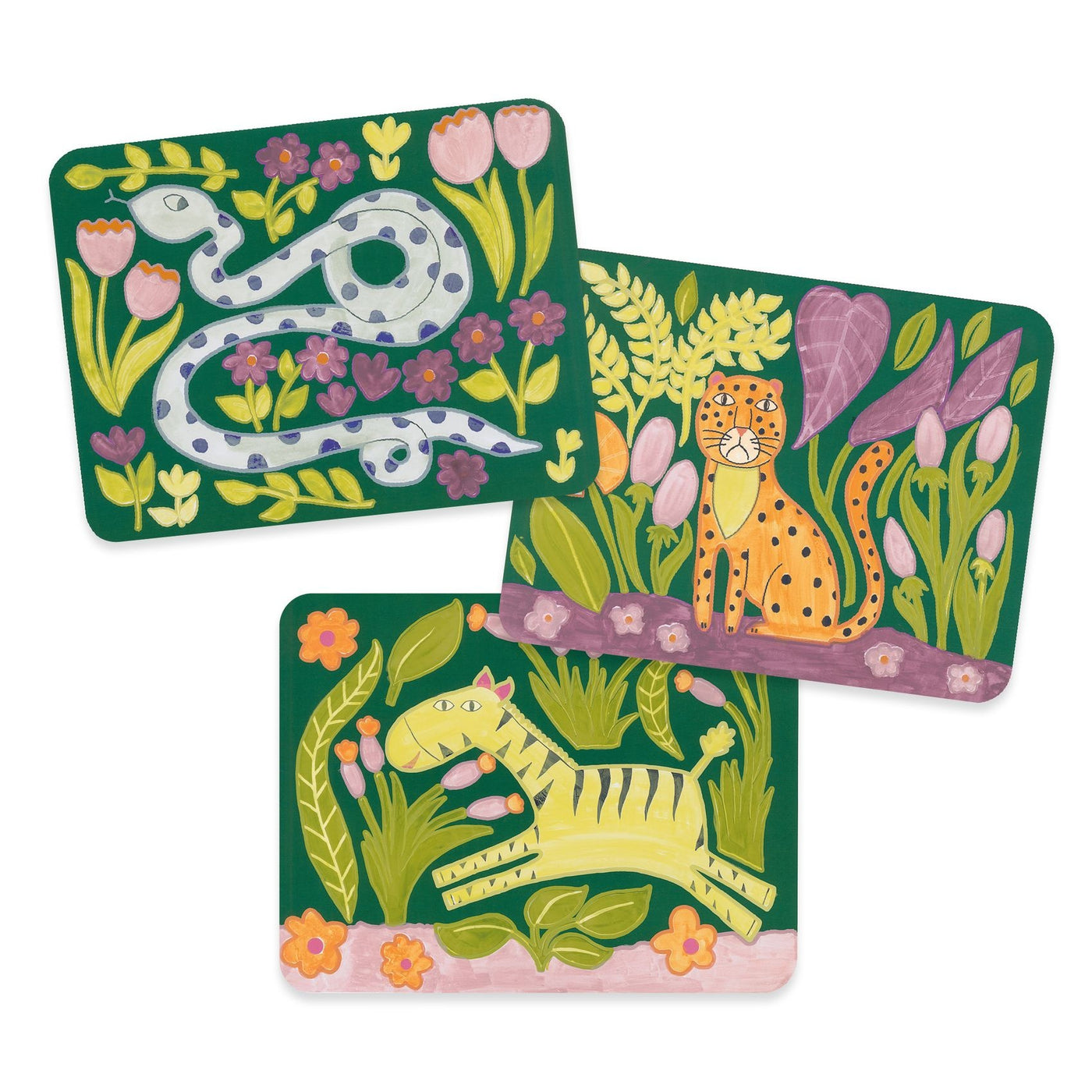 Djeco | Schilderen Met Een Palet - Wilde Dieren
