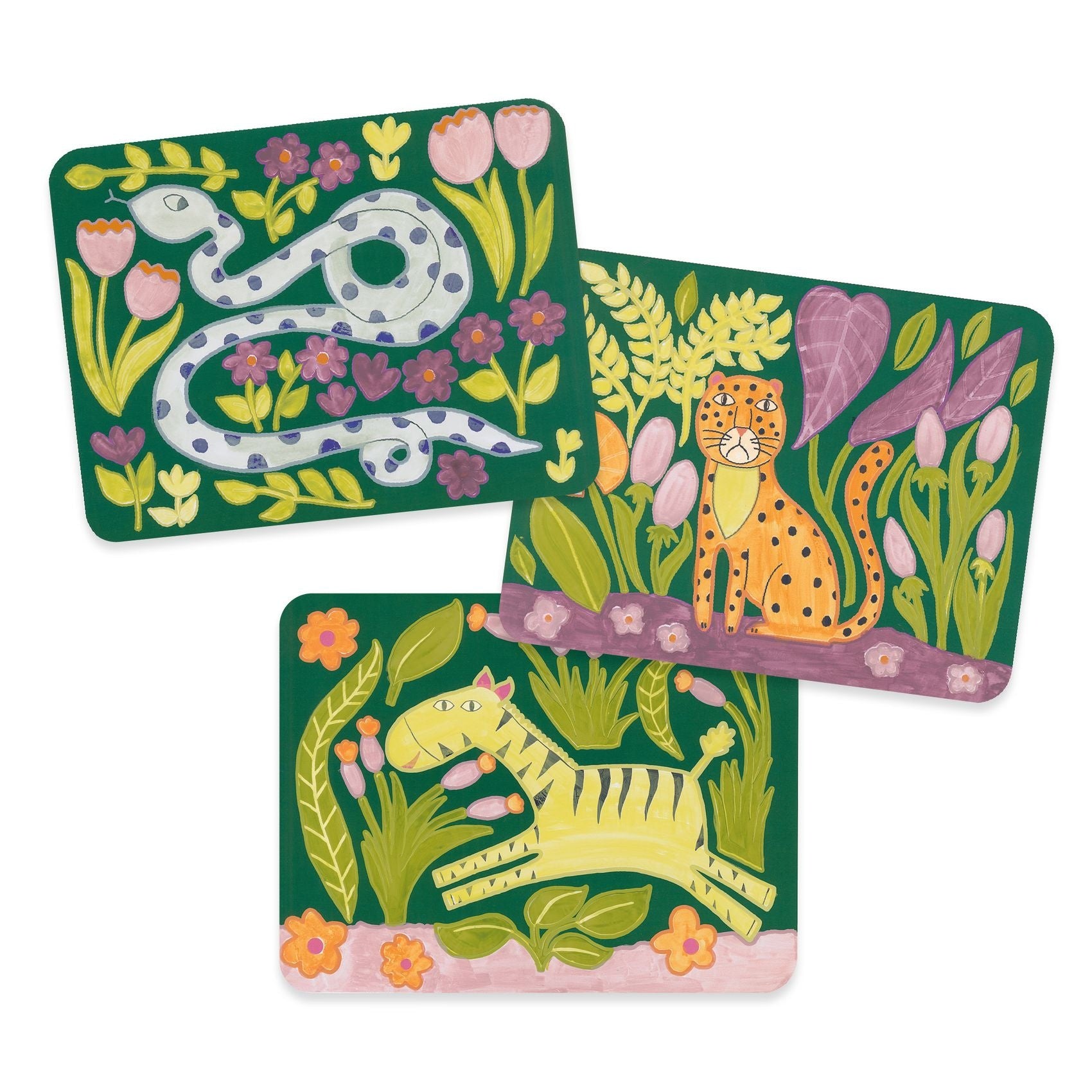 Djeco | Schilderen Met Een Palet - Wilde Dieren