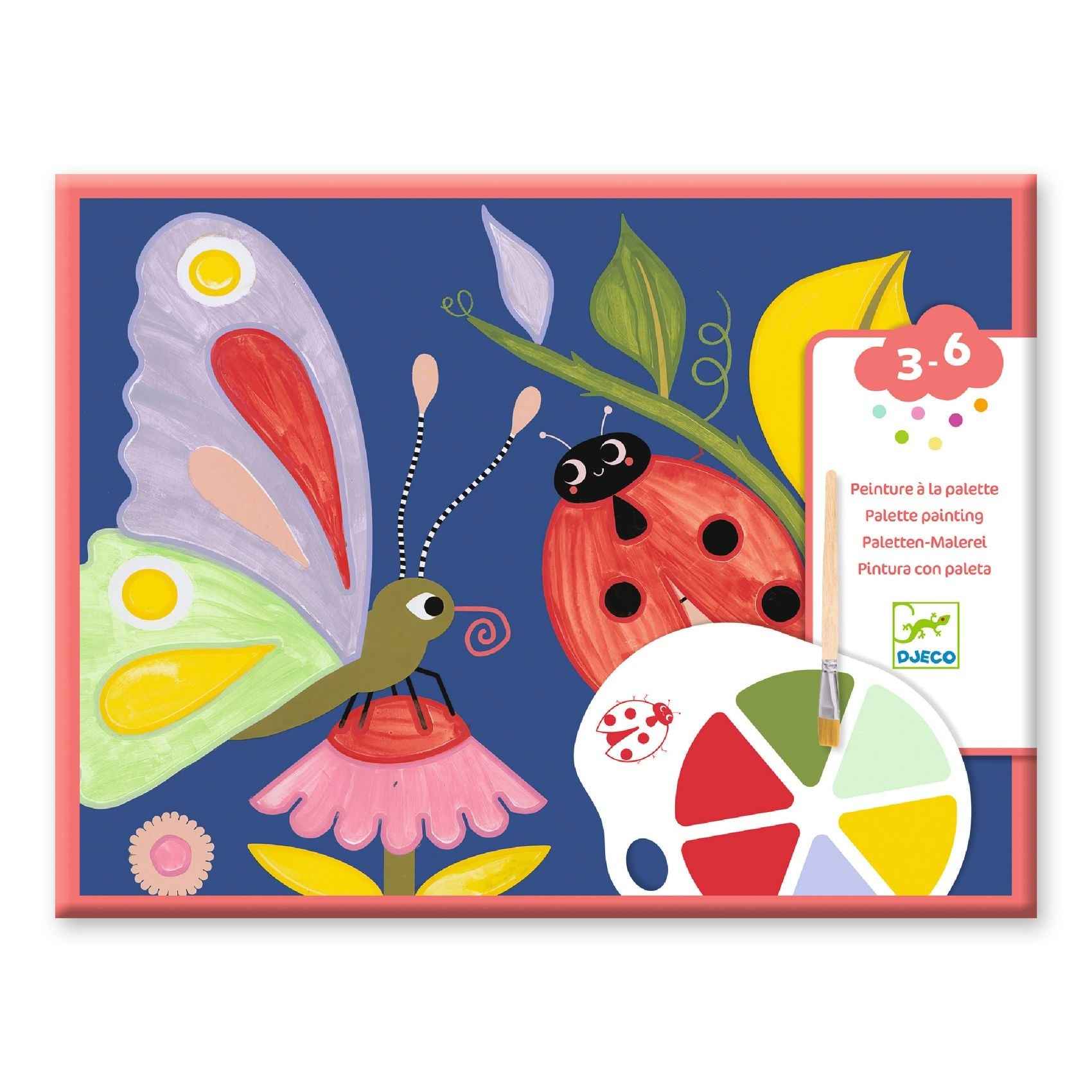Djeco | Painting with a Palette - Small Creatures