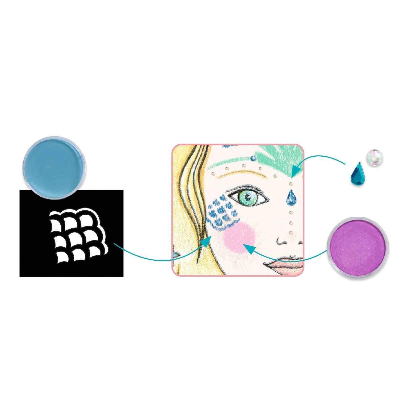 Djeco | Mother-of-Pearl Face Paint