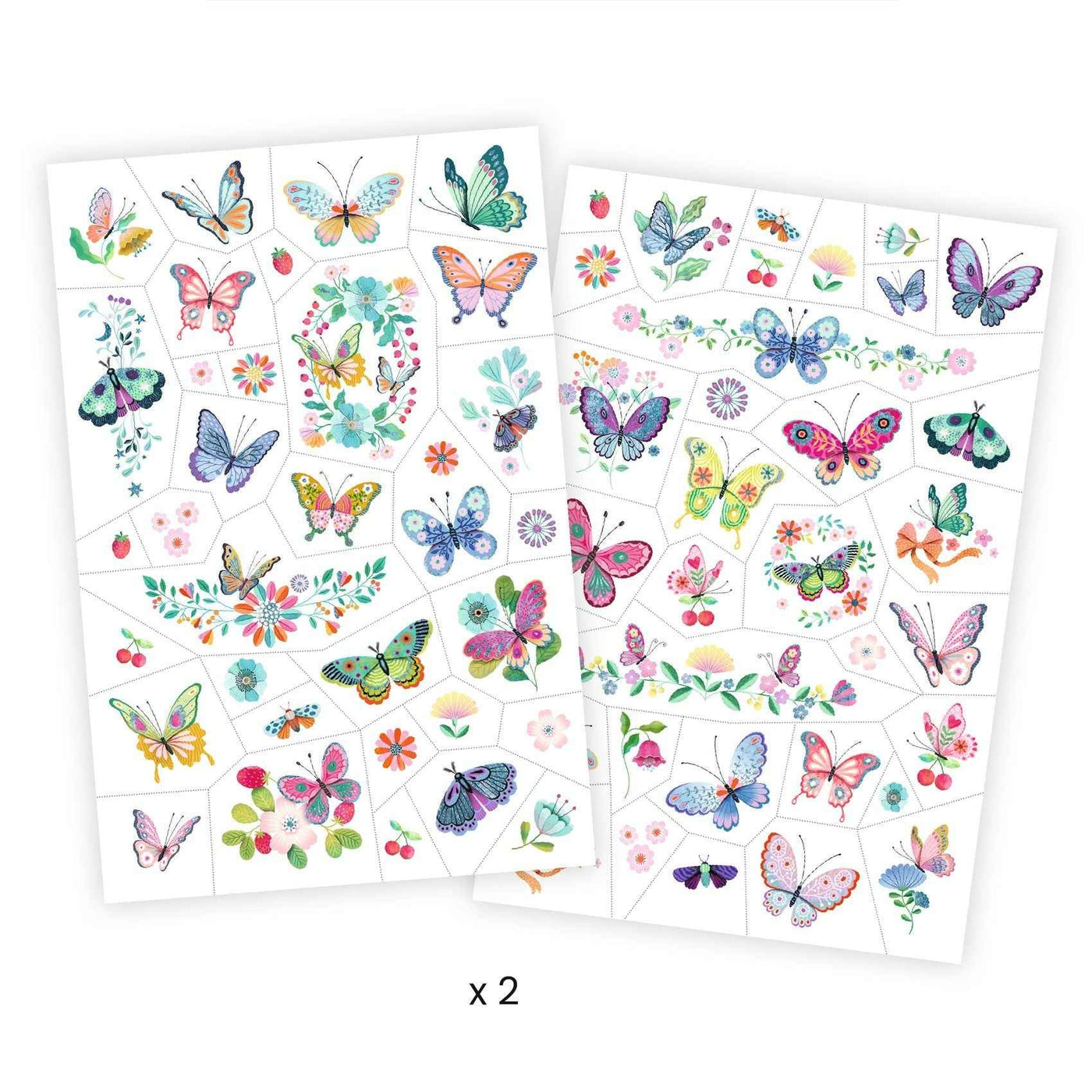 Djeco | Tattoos Wonderful Butterflies