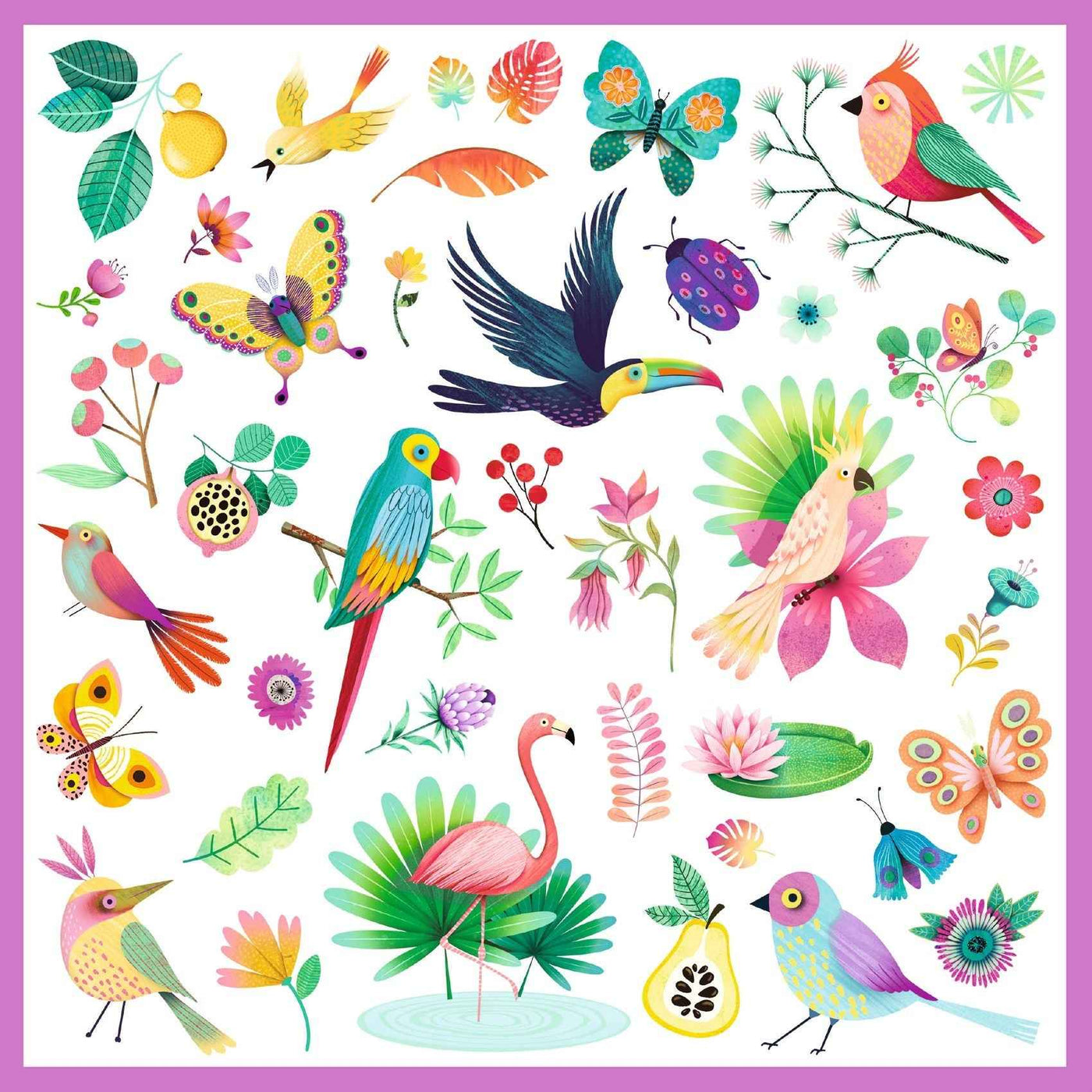 Djeco Paradise Stickers 160 pieces