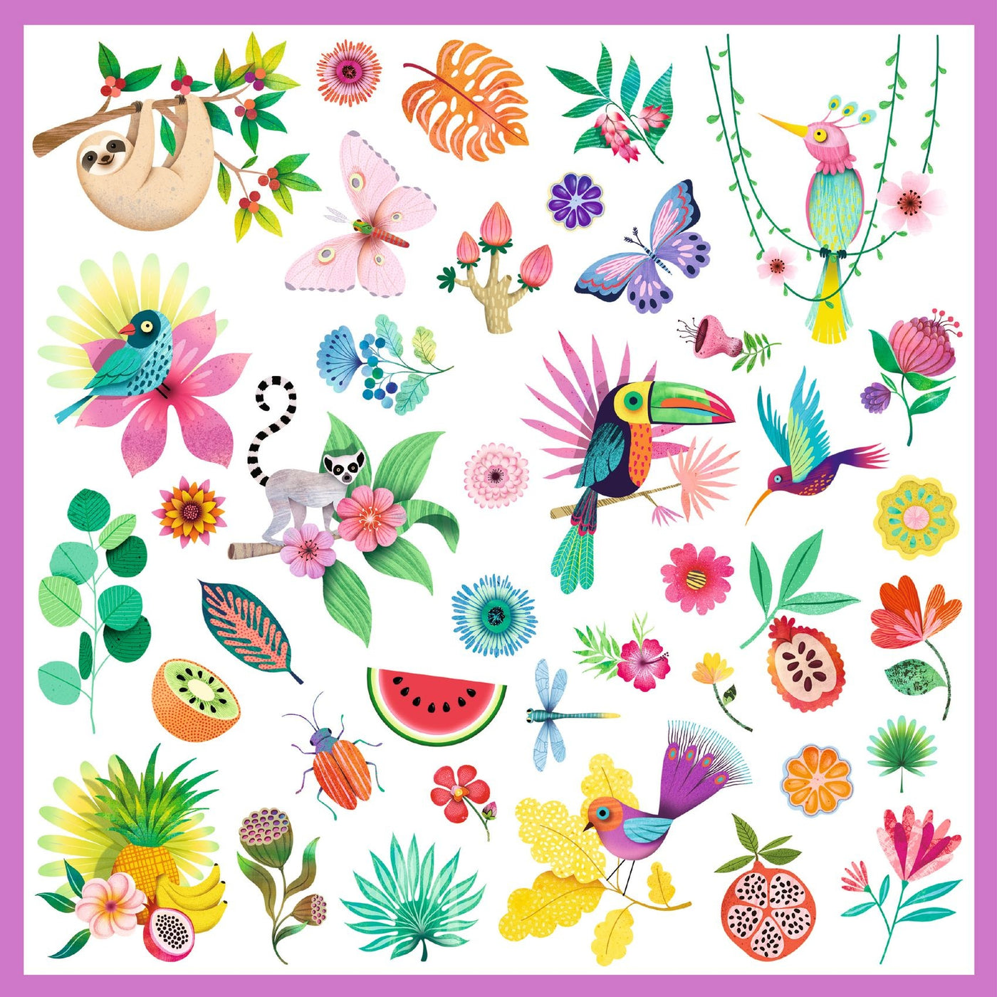Djeco stickers Paradijs 160 stuks