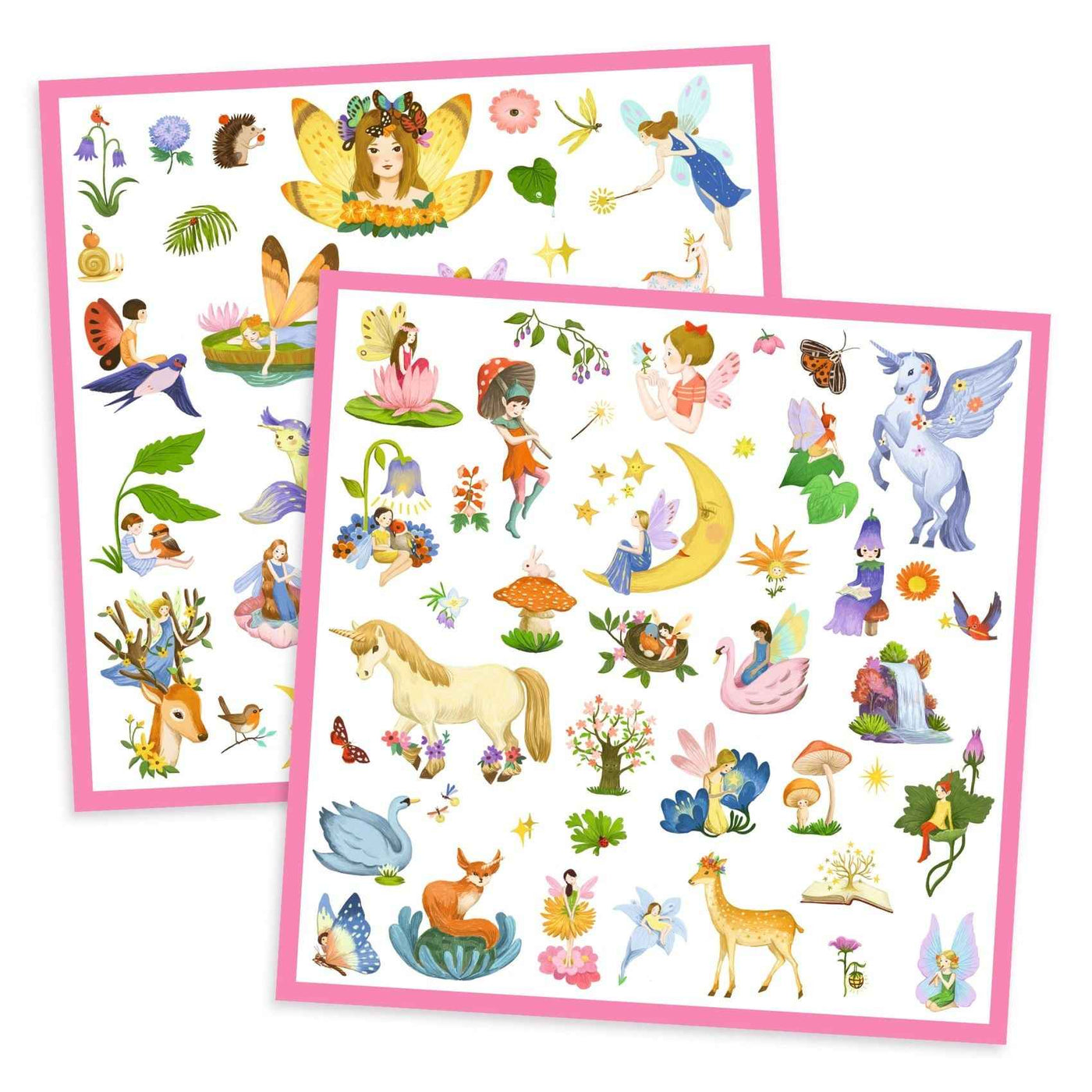 Djeco fantasy stickers 160 pieces