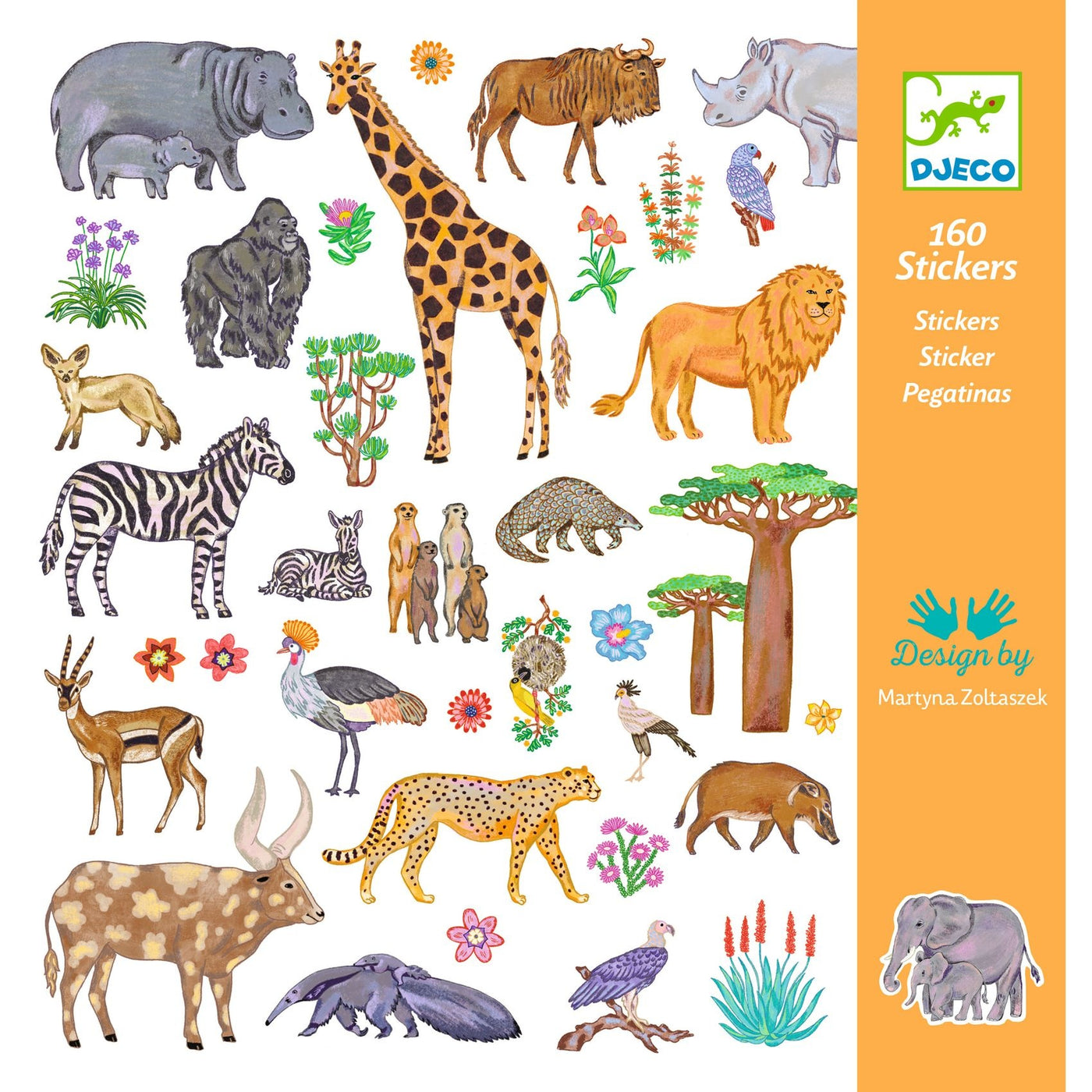 Djeco | Stickers Kenia