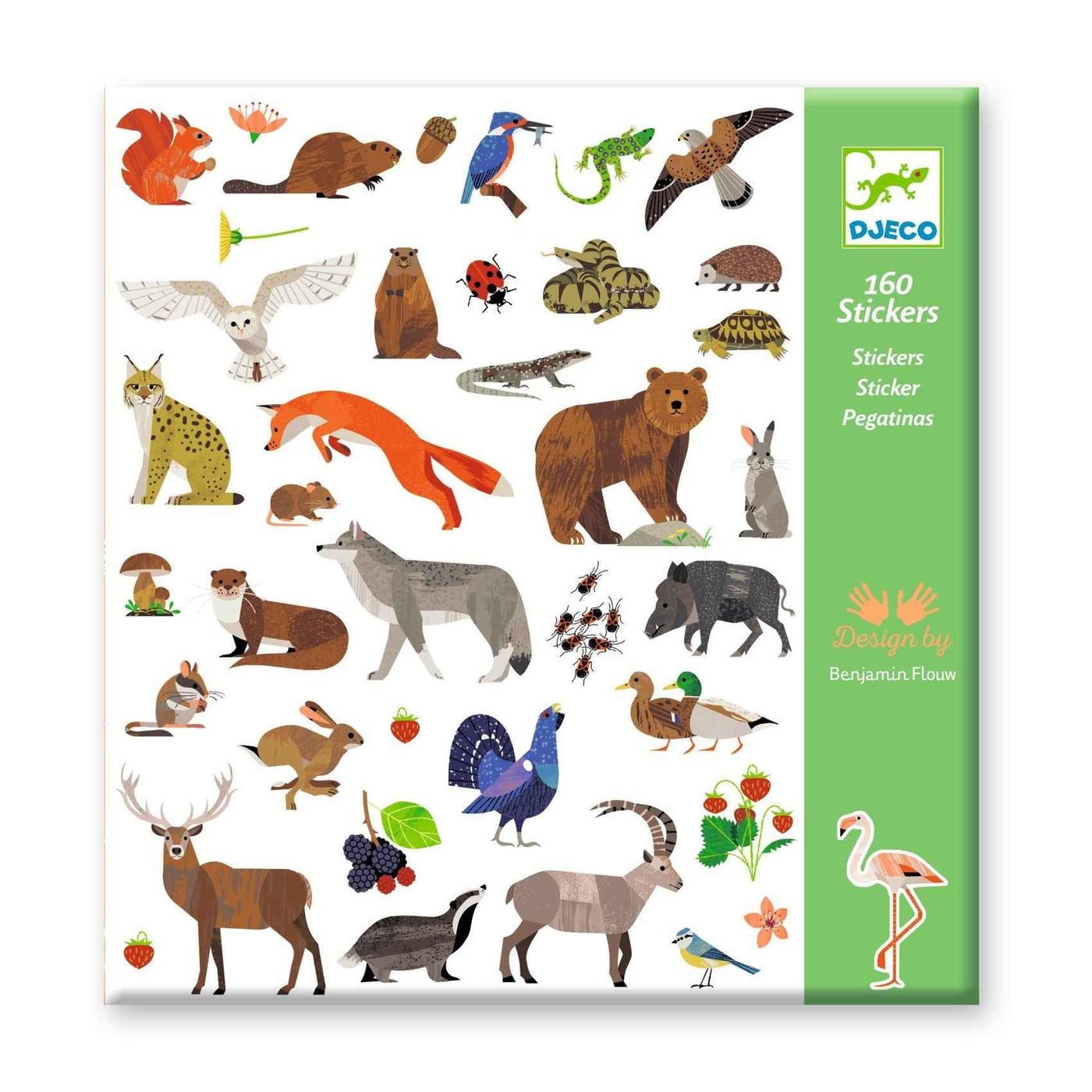 Djeco | Stickers Fauna
