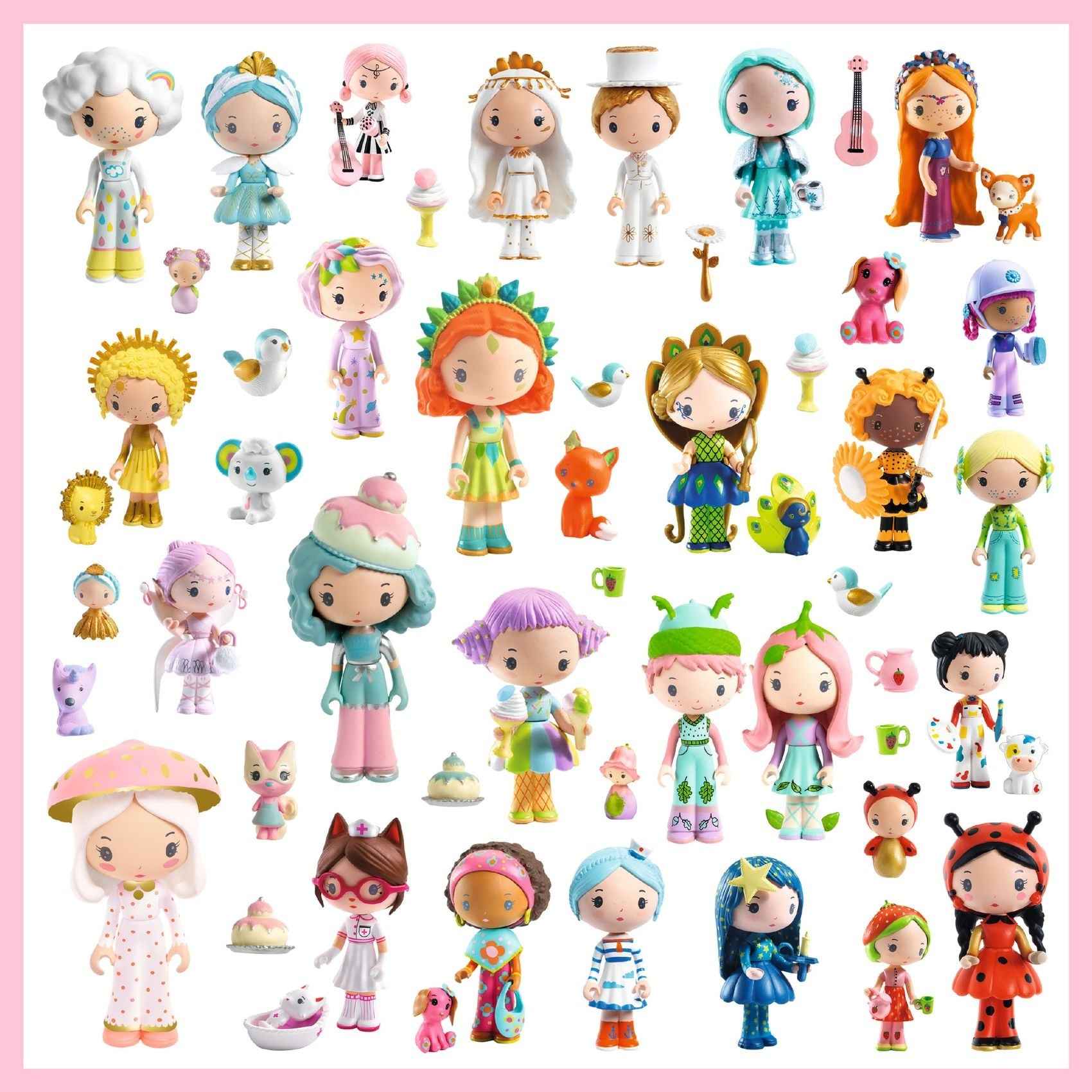 Djeco | 160 Metallic Stickers The Small World of Tinyly