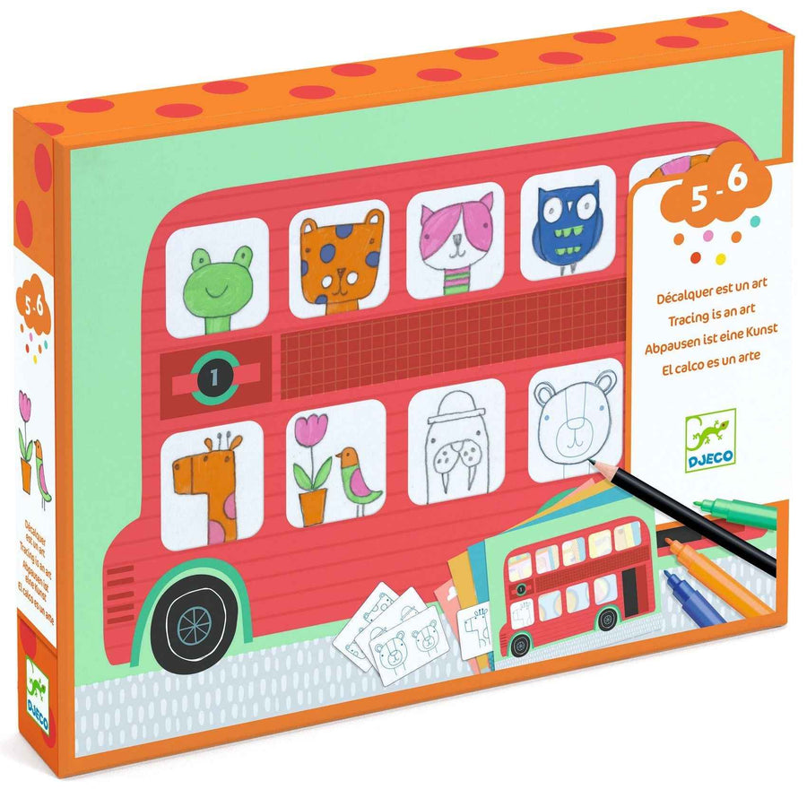 Djeco tracing art set for ages 5-6