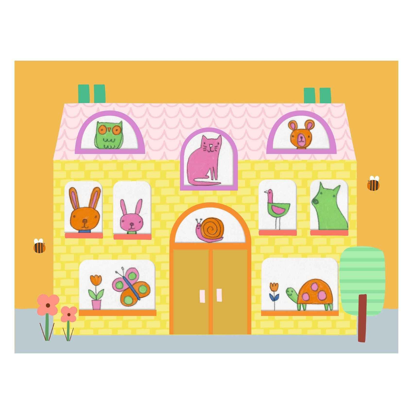 Djeco Tracing Drawing Set for 5-6 Year Olds
