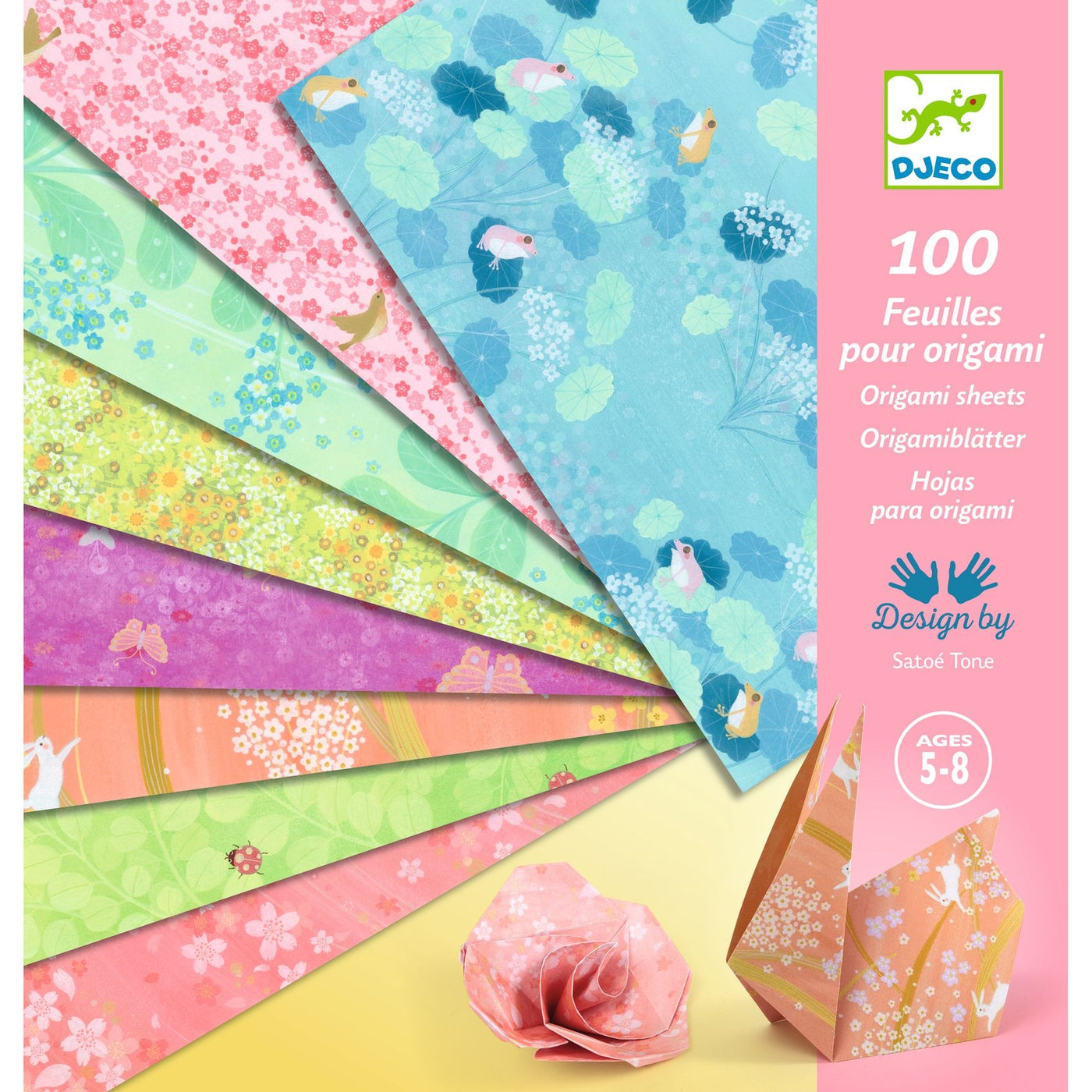 Djeco | 100 Origami-Vellen Haru