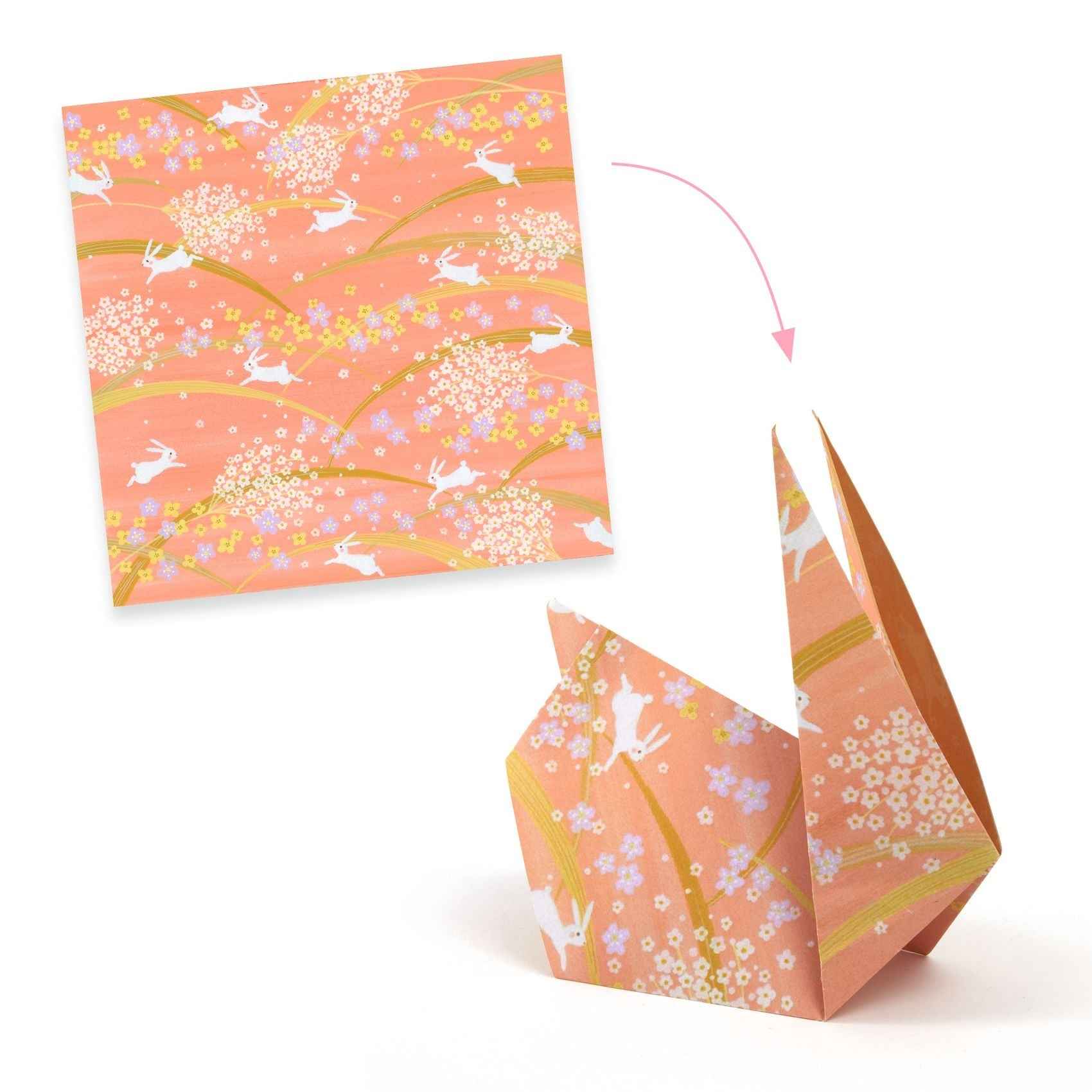Djeco | 100 Origami Sheets Haru
