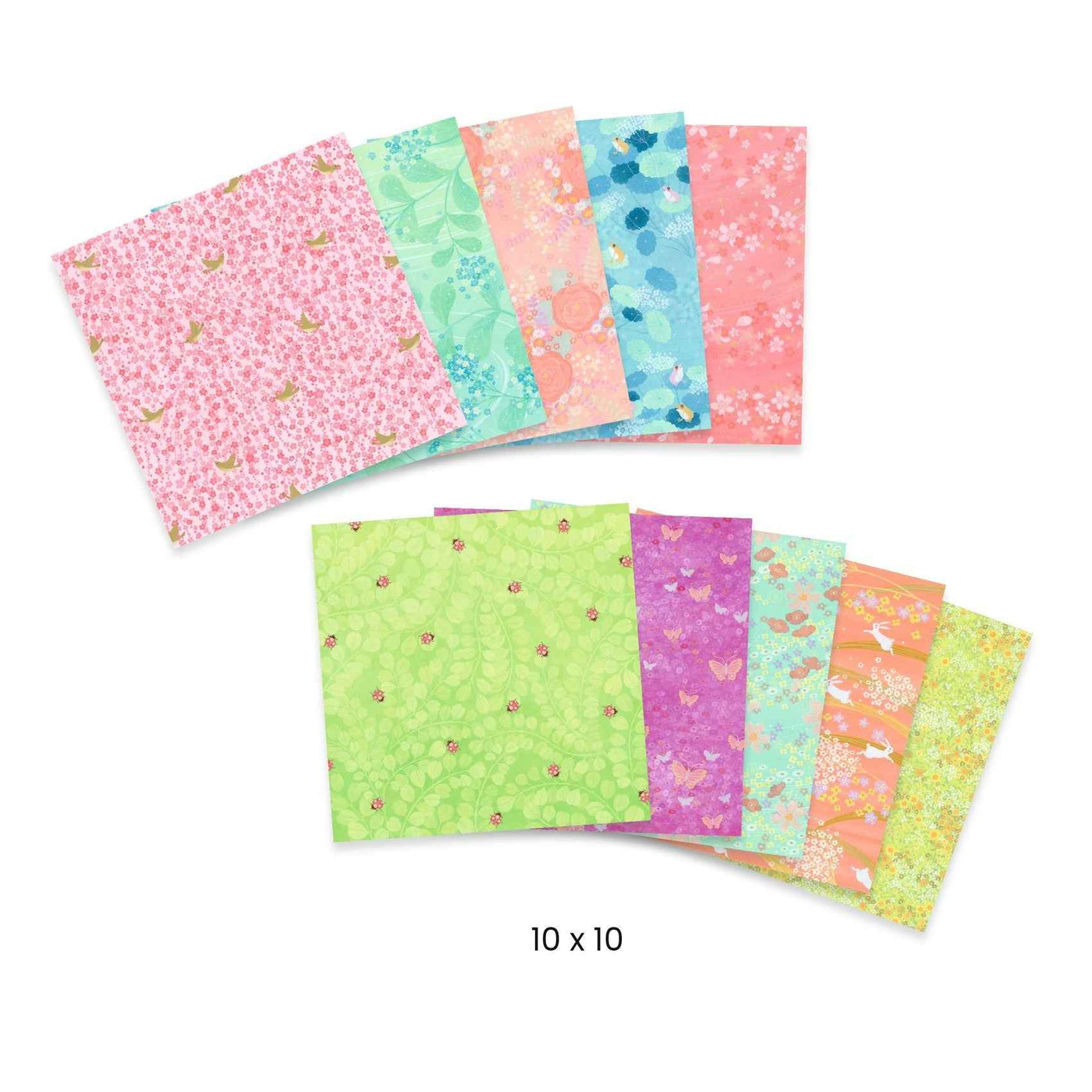 Djeco | 100 Haru Origami Sheets