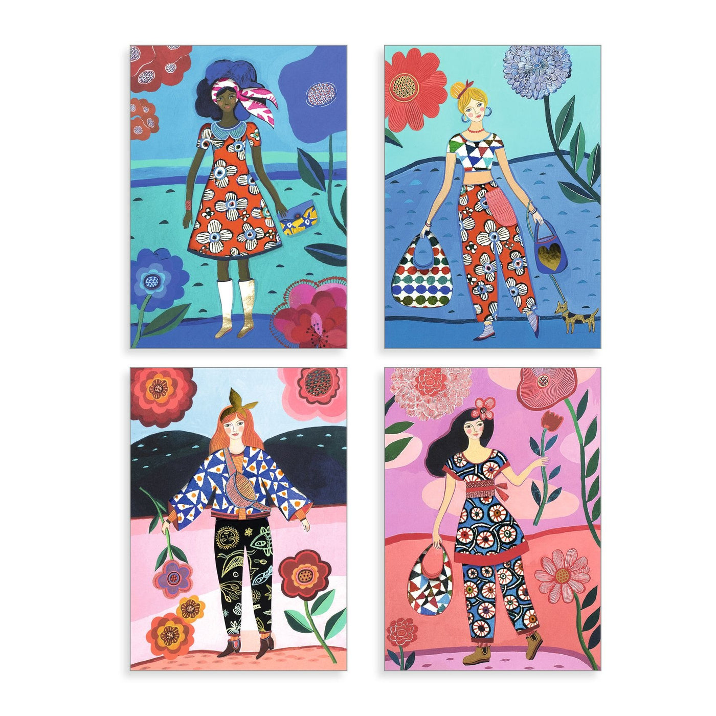 Djeco | 8 Patronencollages WAX-Trend