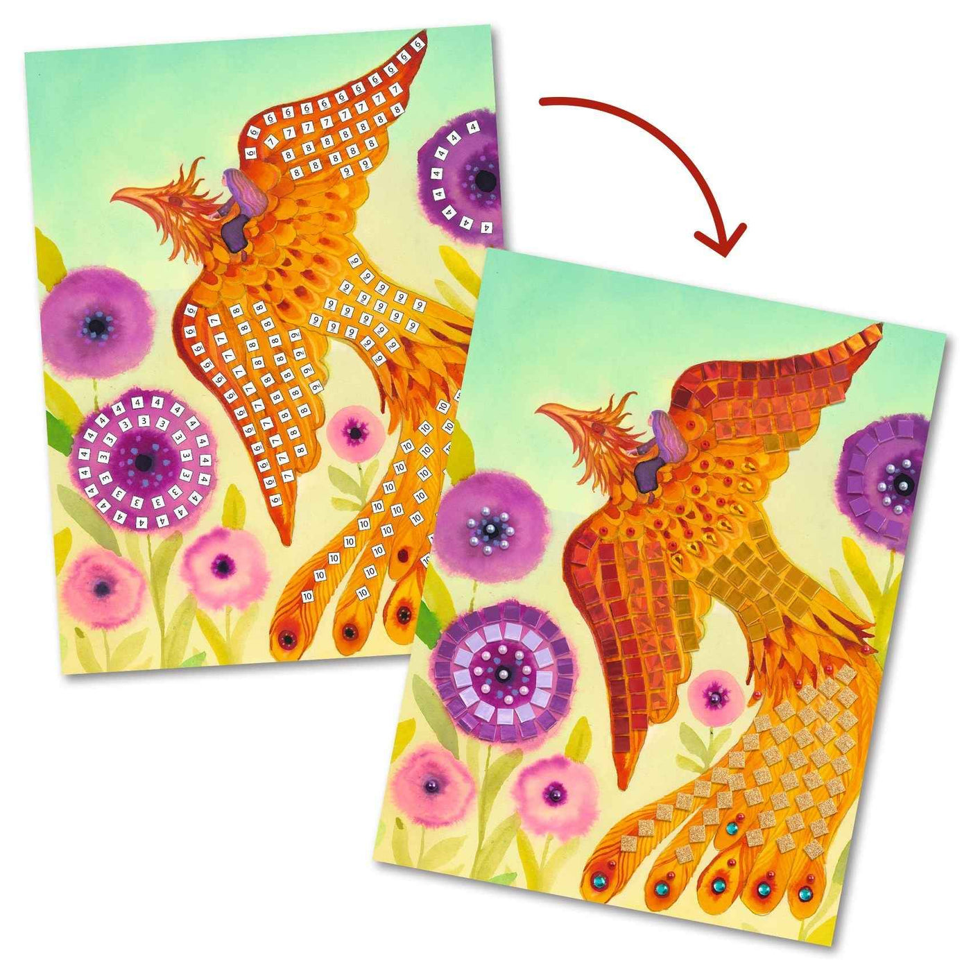 Djeco | Mosaic Legendary Creatures