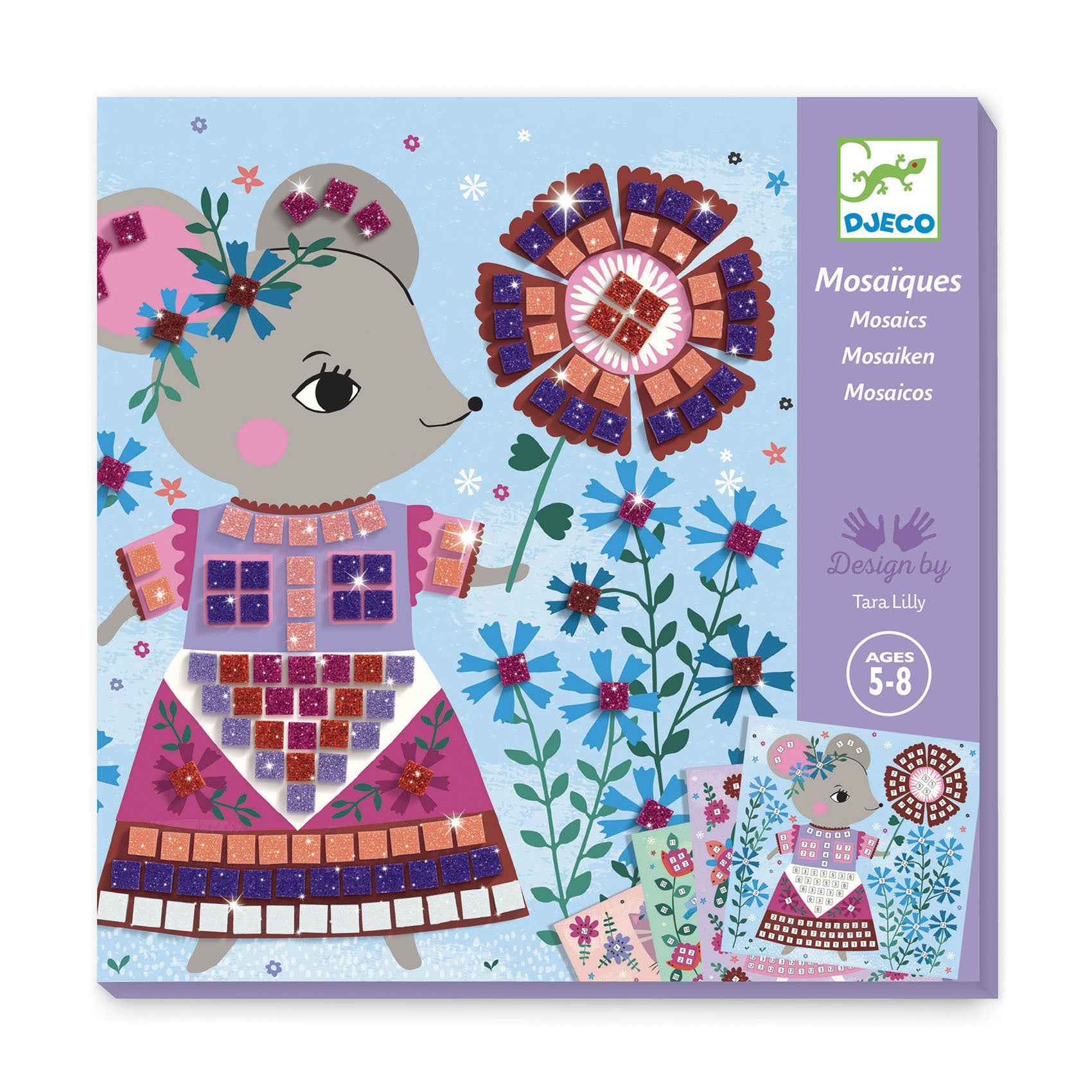 Djeco cute pets mosaic +5 years