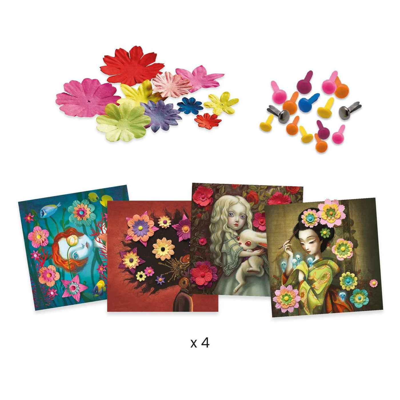 Djeco | Knutselpakket Rockâ€™n Roses