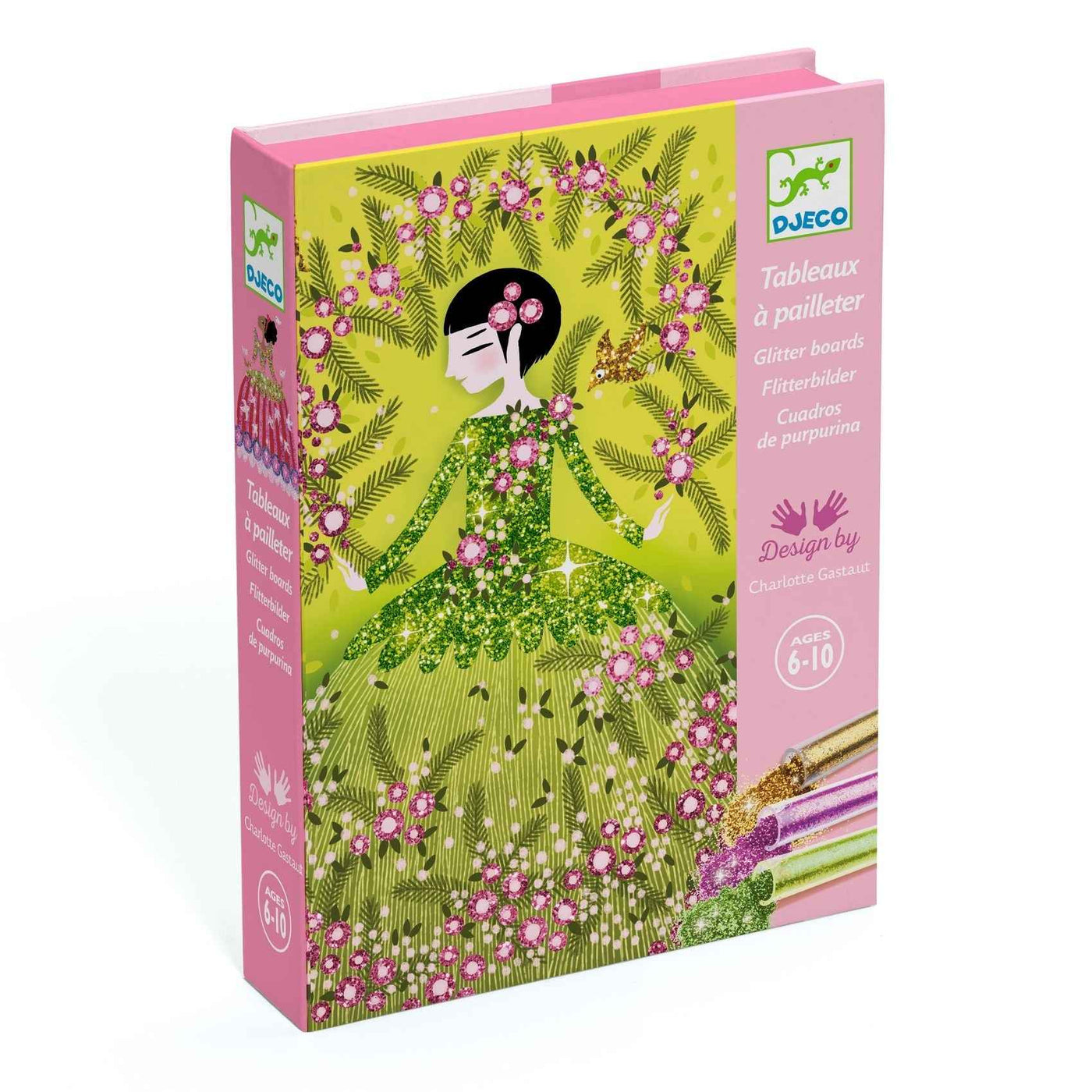 Djeco | Glitter Schilderijen - Glitterjurken