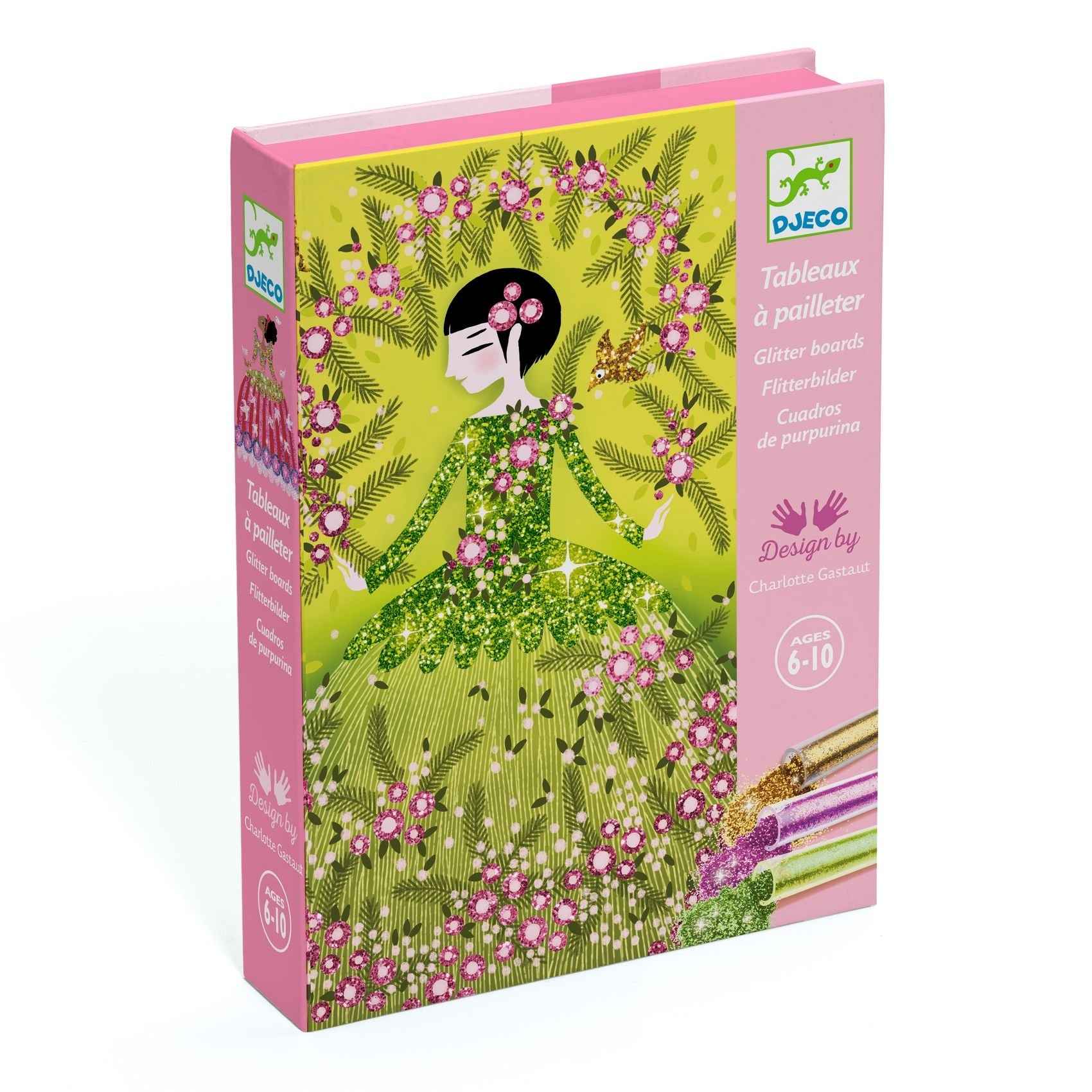Djeco | Glitter Schilderijen - Glitterjurken