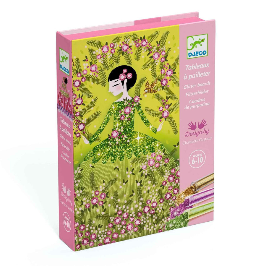 Djeco | Glitter Schilderijen - Glitterjurken