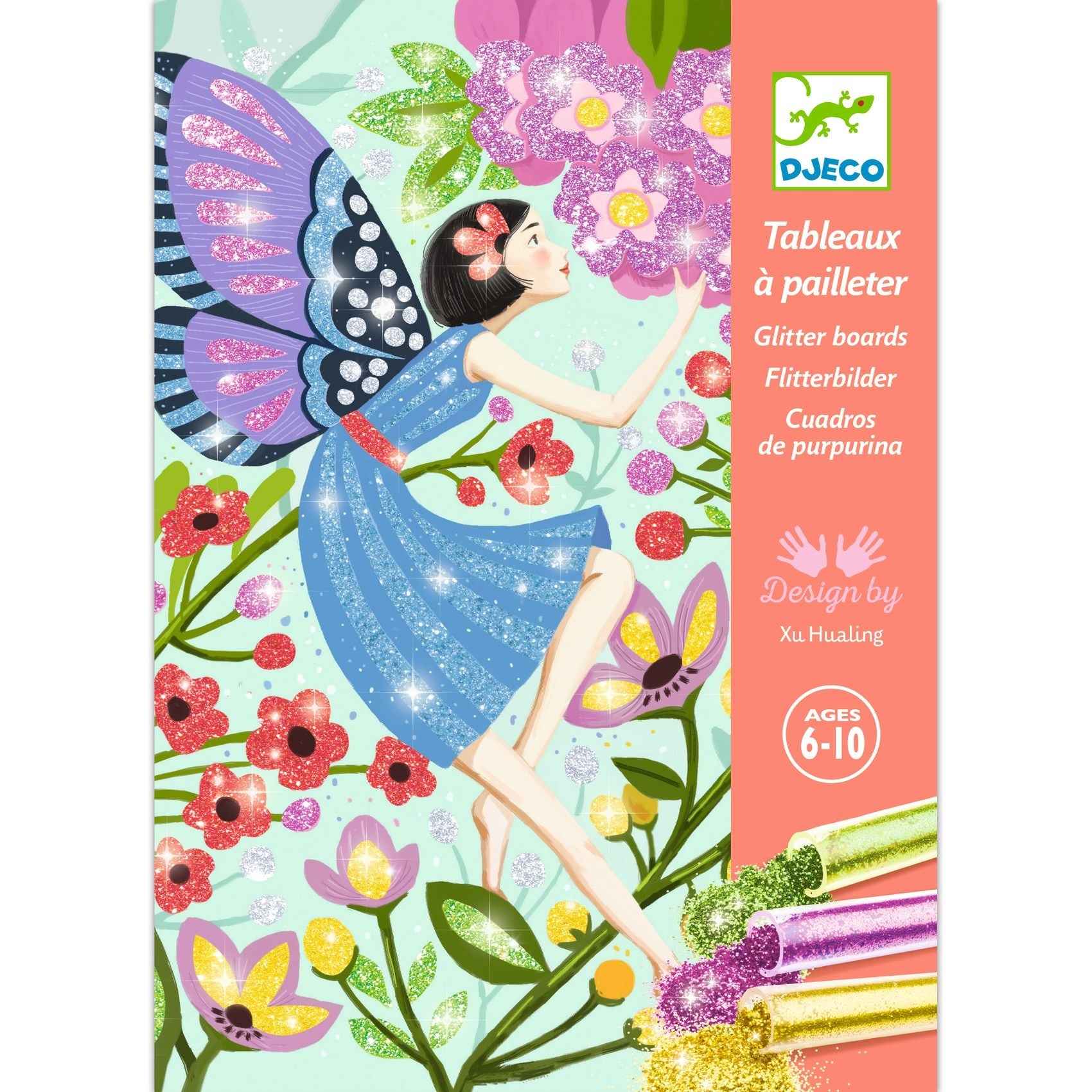 Djeco Fairy Glitter Paintings Ages 7+
