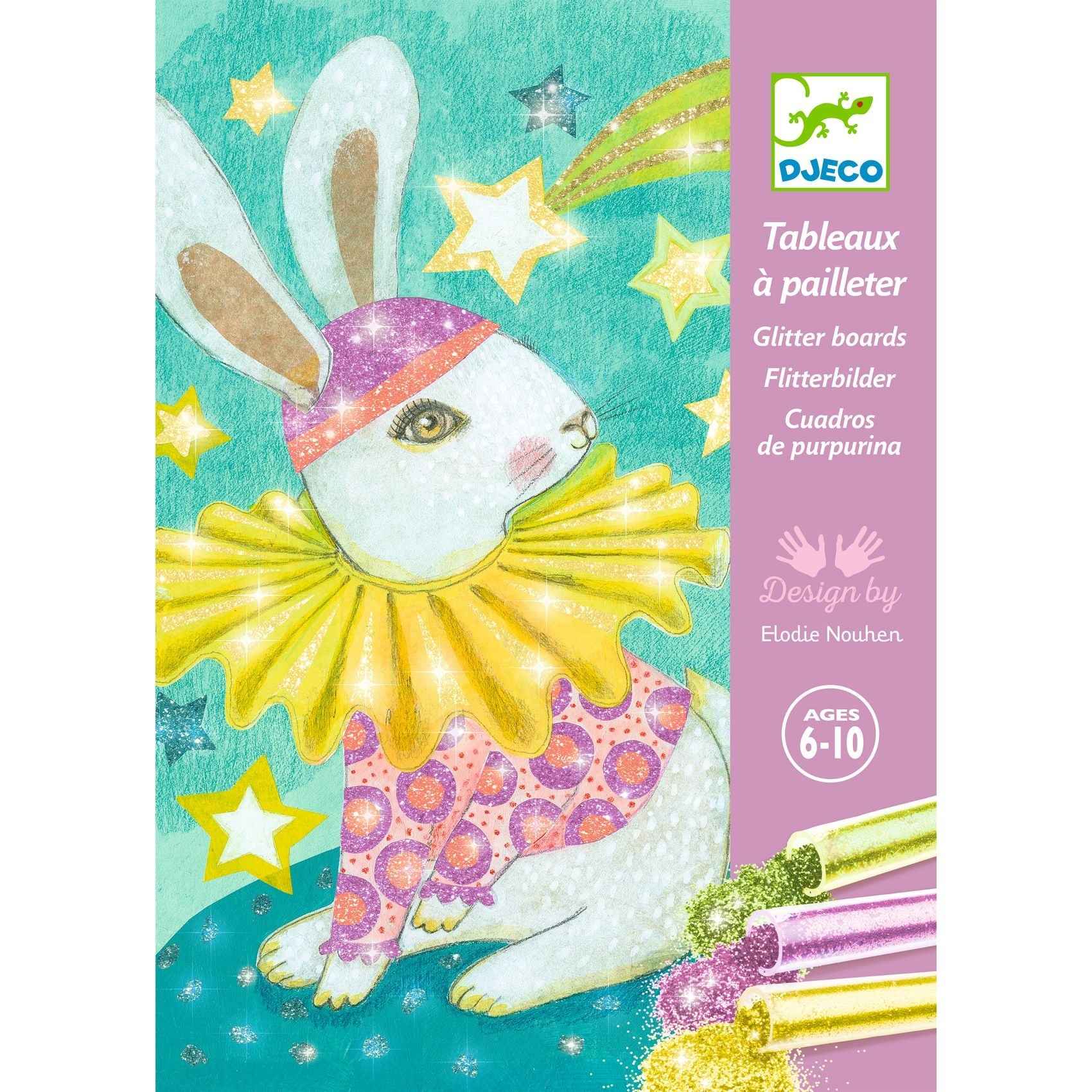 Djeco Animal Carnival Glitter Painting Kits 6-10 Years