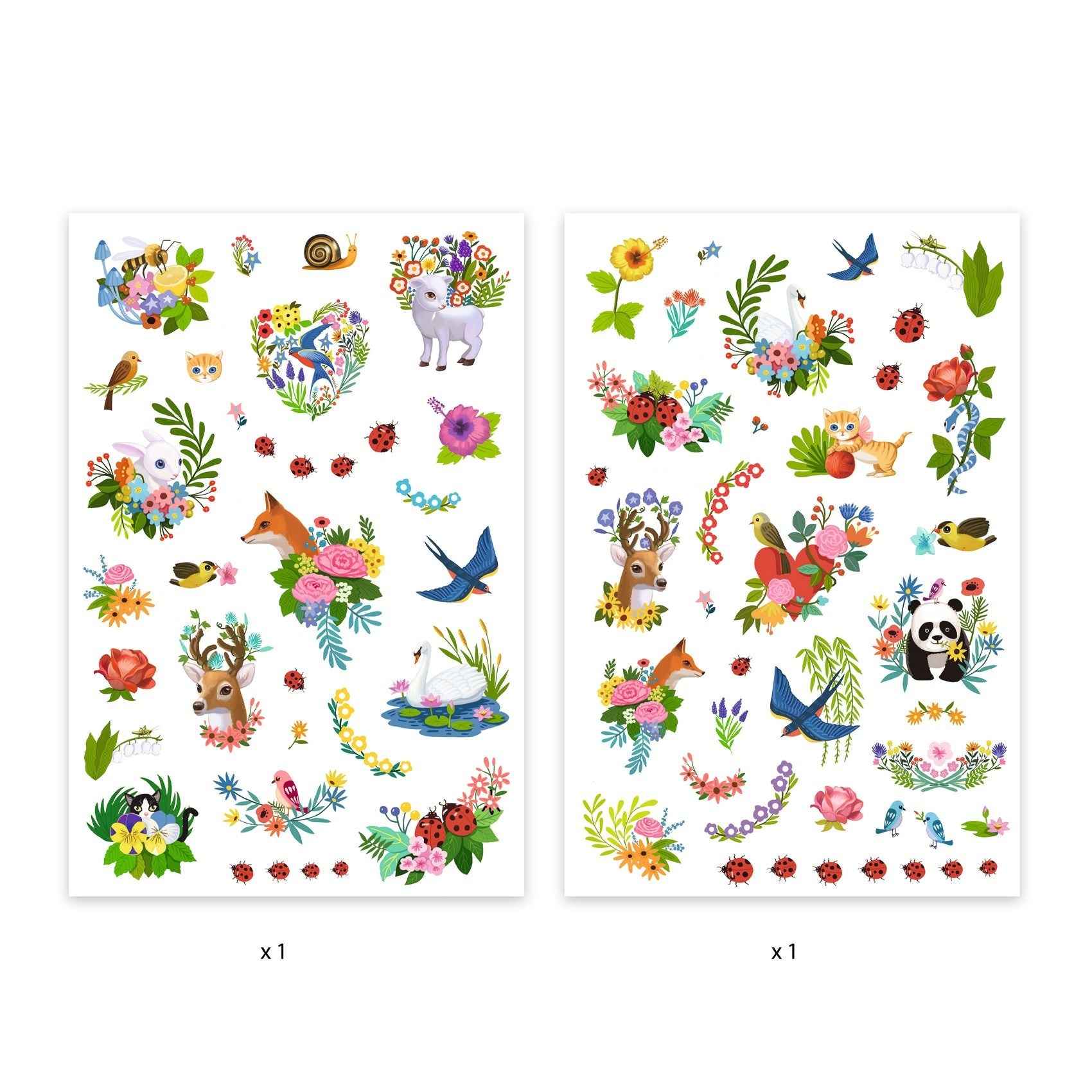 Tattoos Happy Spring - Djeco +3jr
