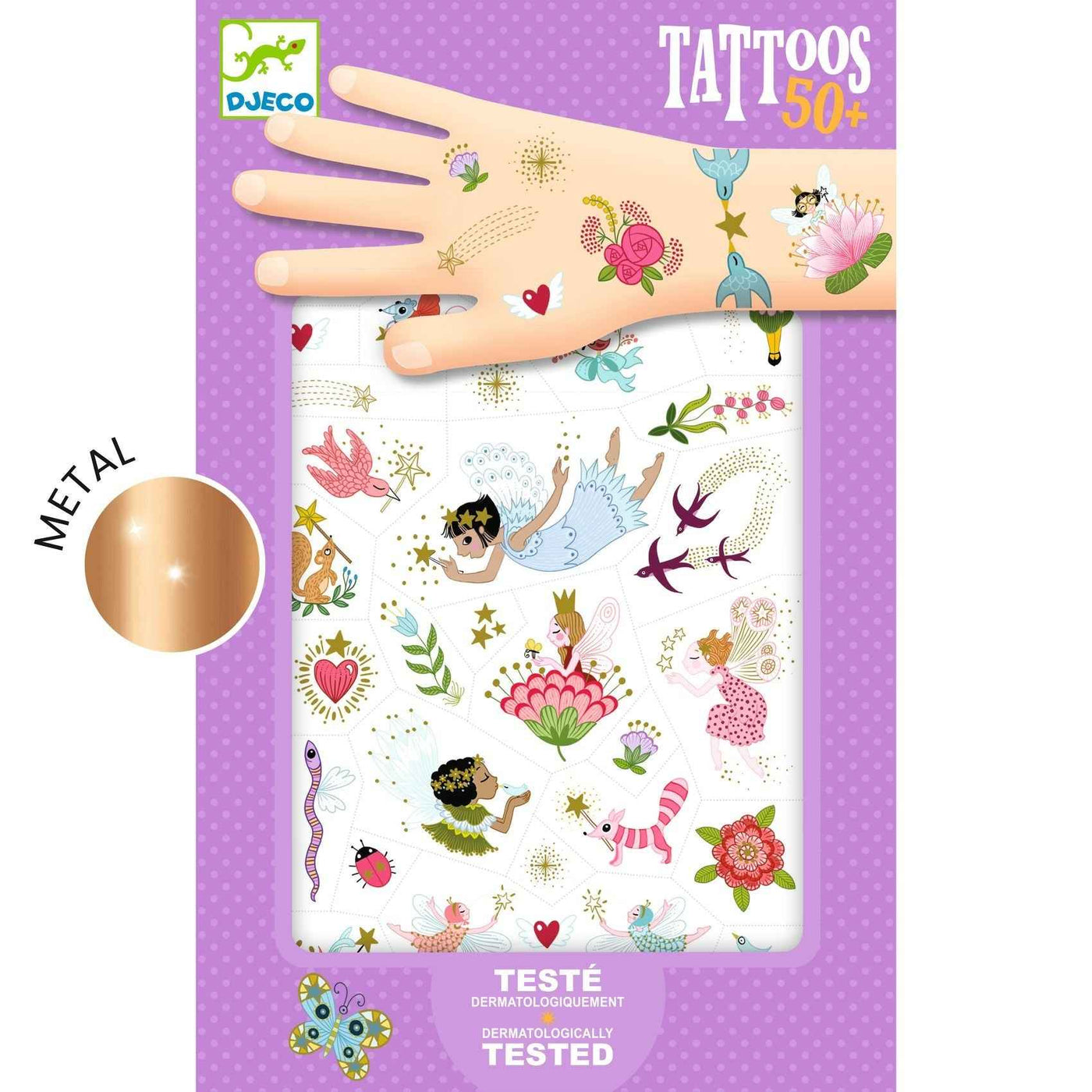 Djeco tattoos FeeÃ«nvrienden +3jr