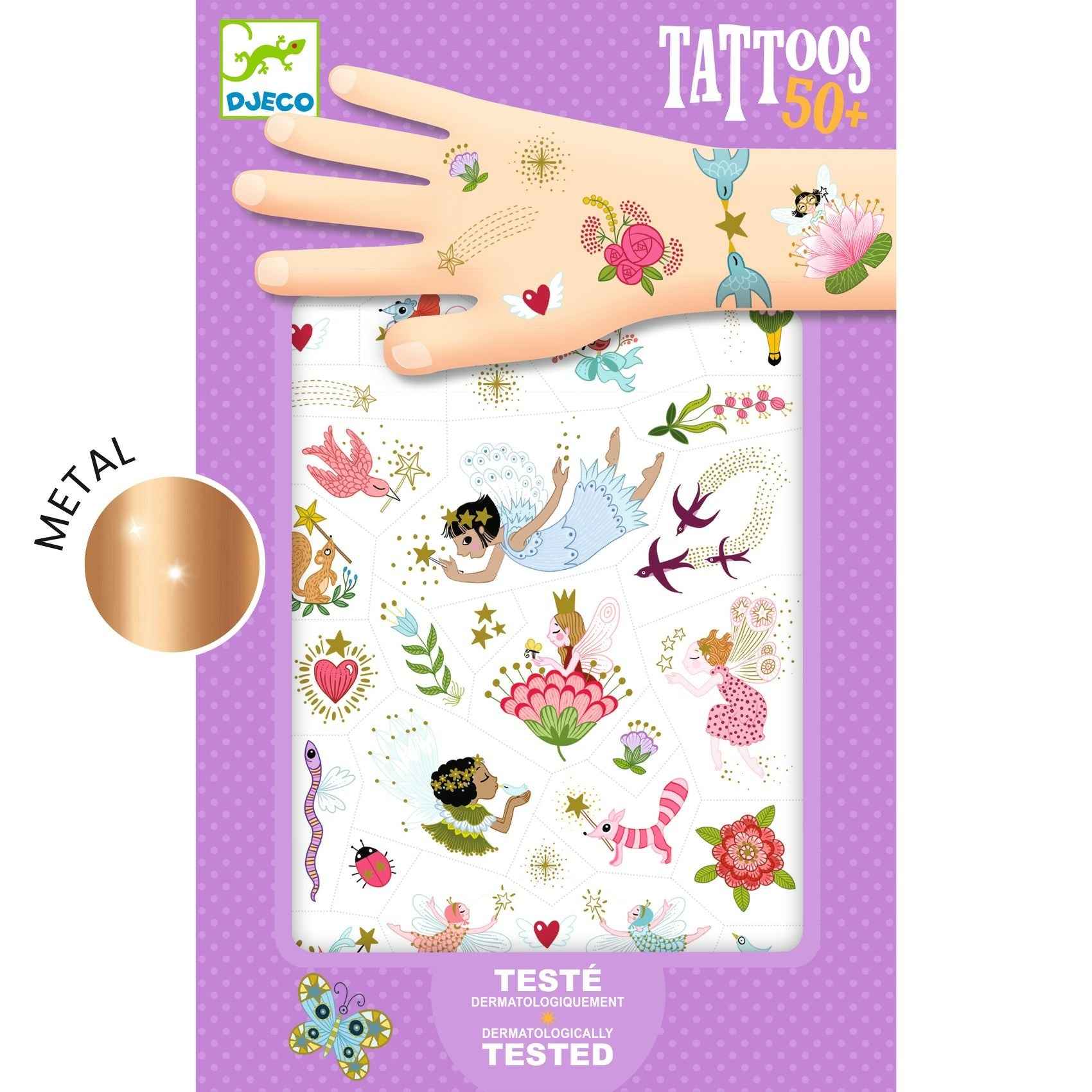 Djeco tattoos FeeÃ«nvrienden +3jr