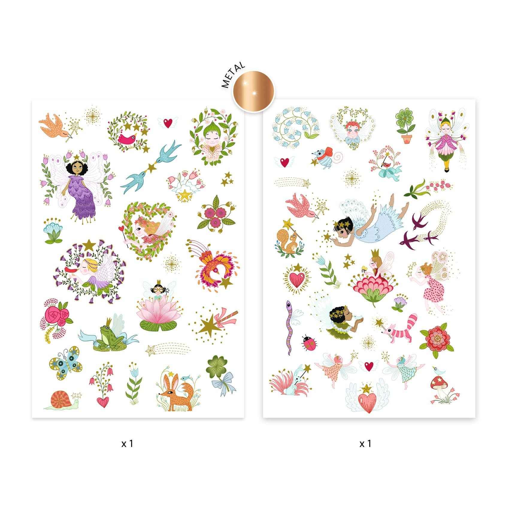 Djeco tattoos FeeÃ«nvrienden +3jr