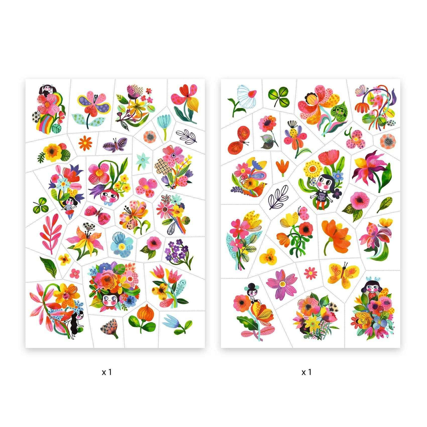 Djeco Aqua Flor Tattoos +3 years