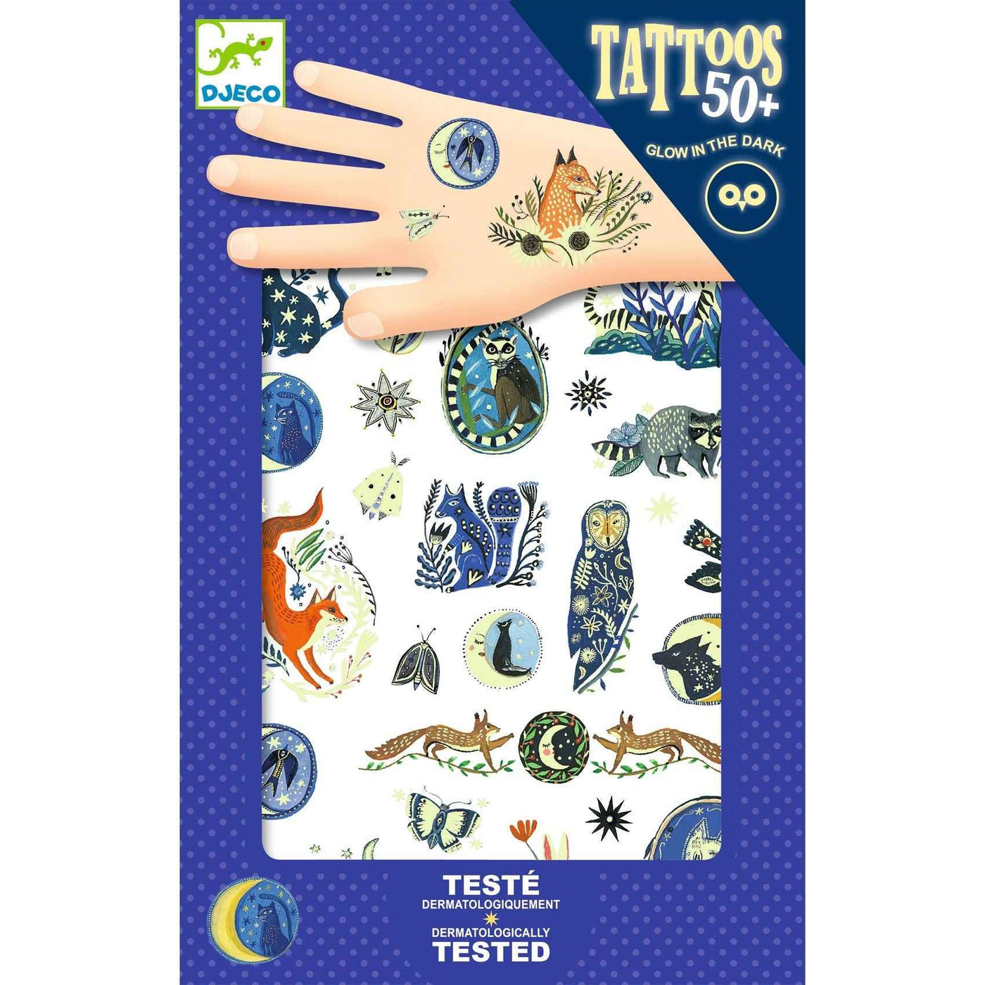 Djeco | Tattoos Nachtelijke Reflectie