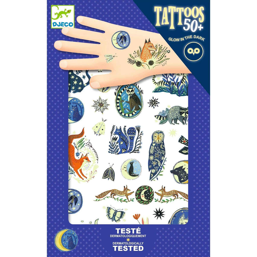Djeco | Tattoos Nachtelijke Reflectie