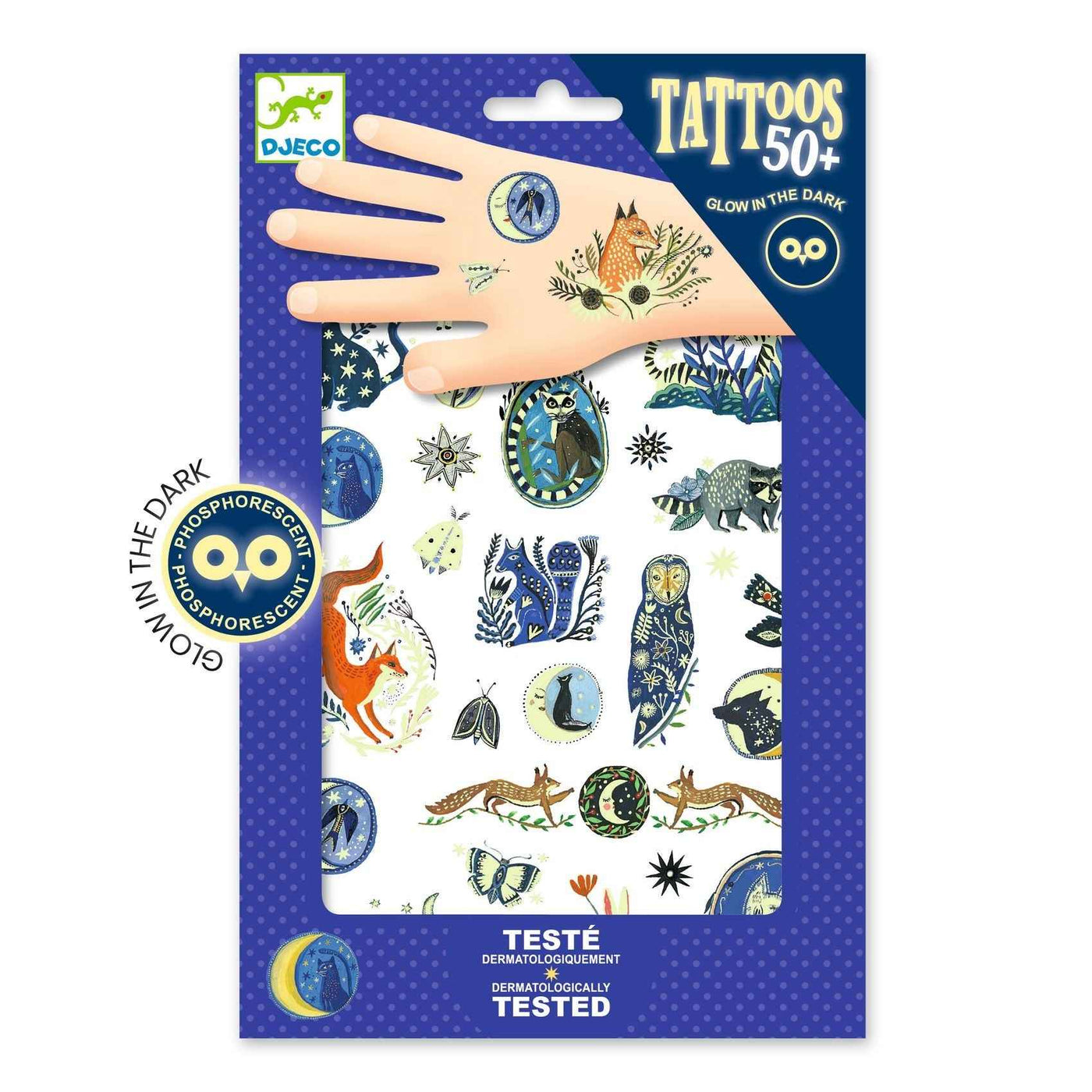 Djeco | Tattoos Nachtelijke Reflectie