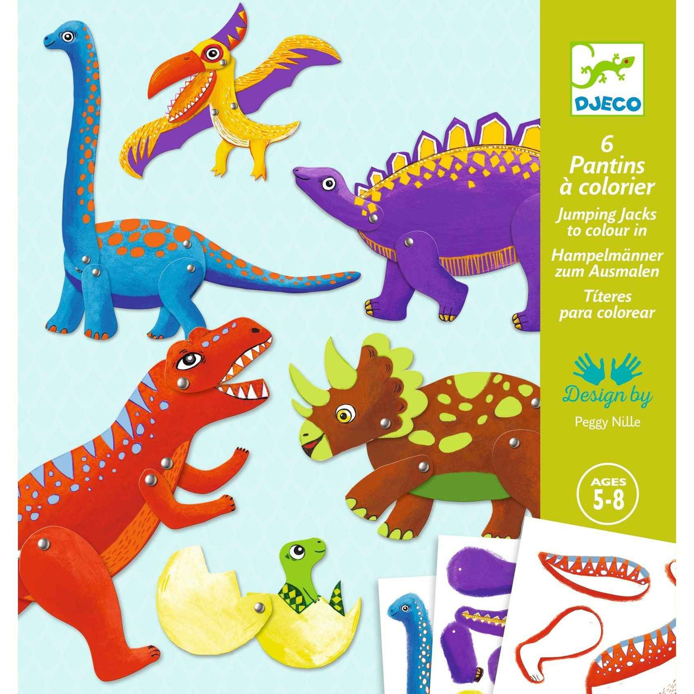 Djeco - crafts - dinosaurs ages 6-11