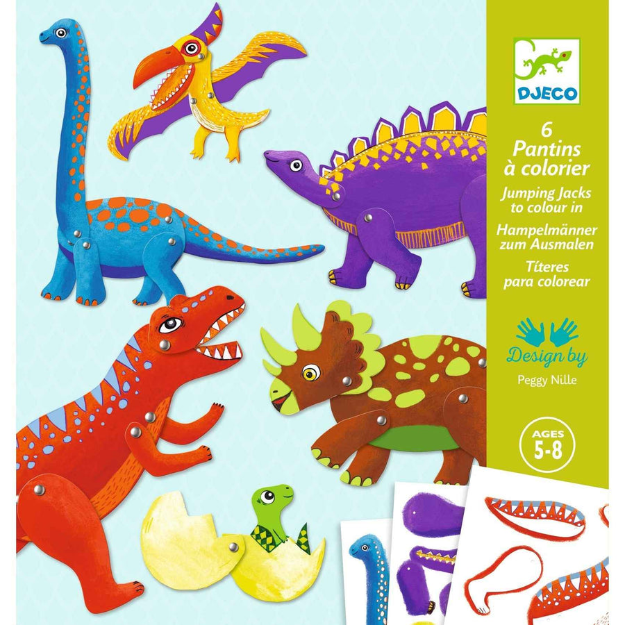 Djeco - knutselen - dinosaurussen 6-11 jr