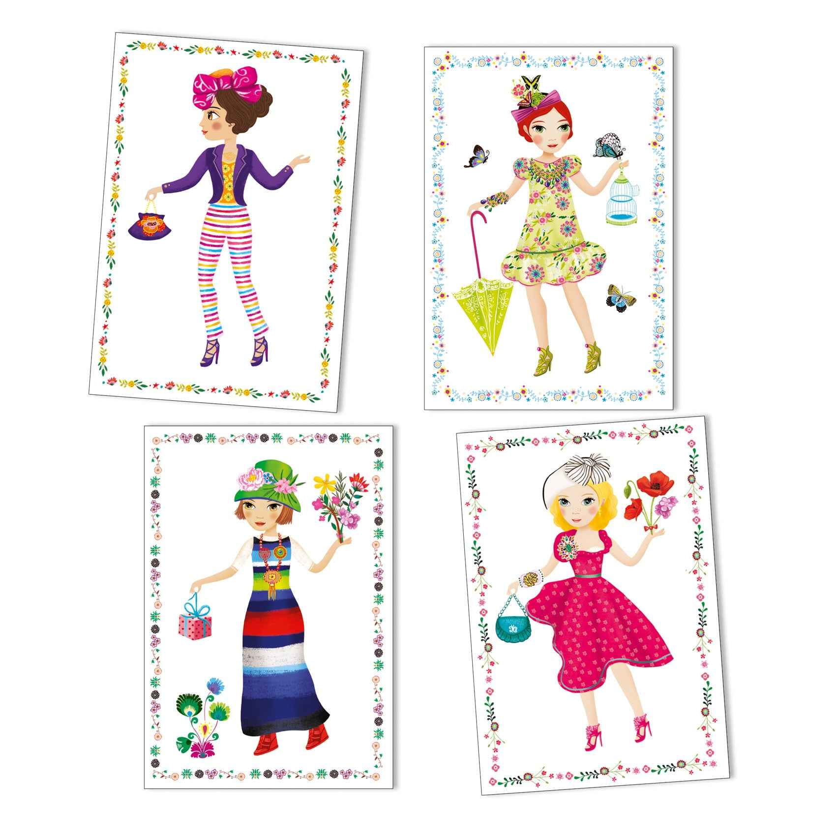 Djeco | Stickers & Paper Dolls Totally Fashionable