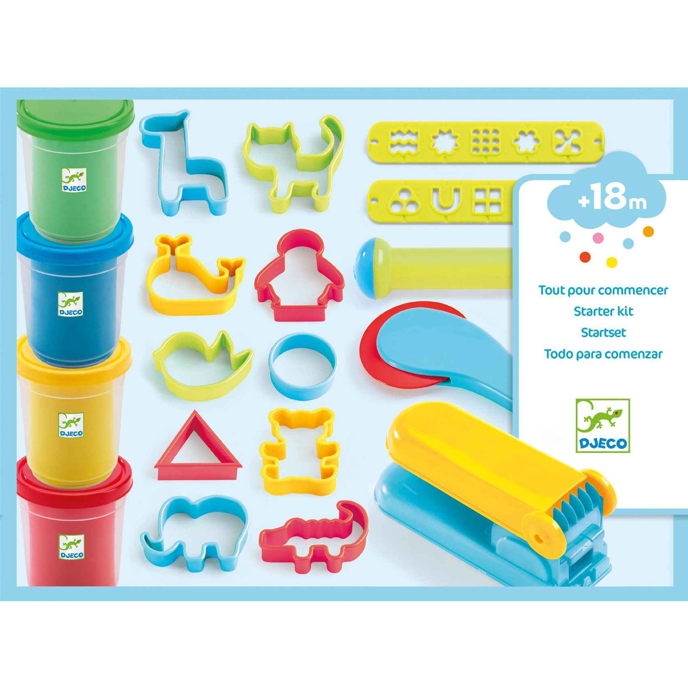 Djeco boetseerklei startersset +18M