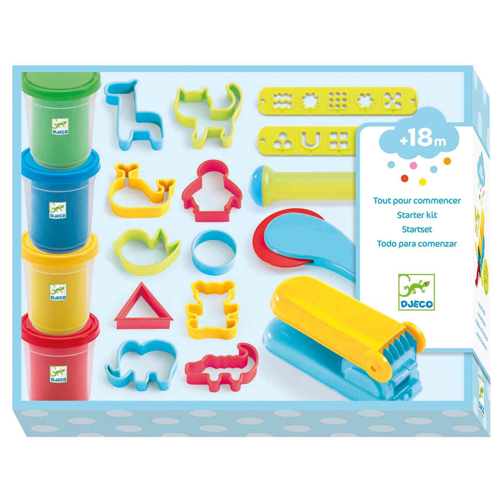 Djeco boetseerklei startersset +18M