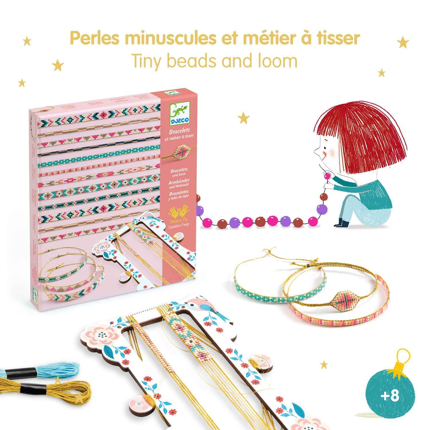 Djeco bracelet making