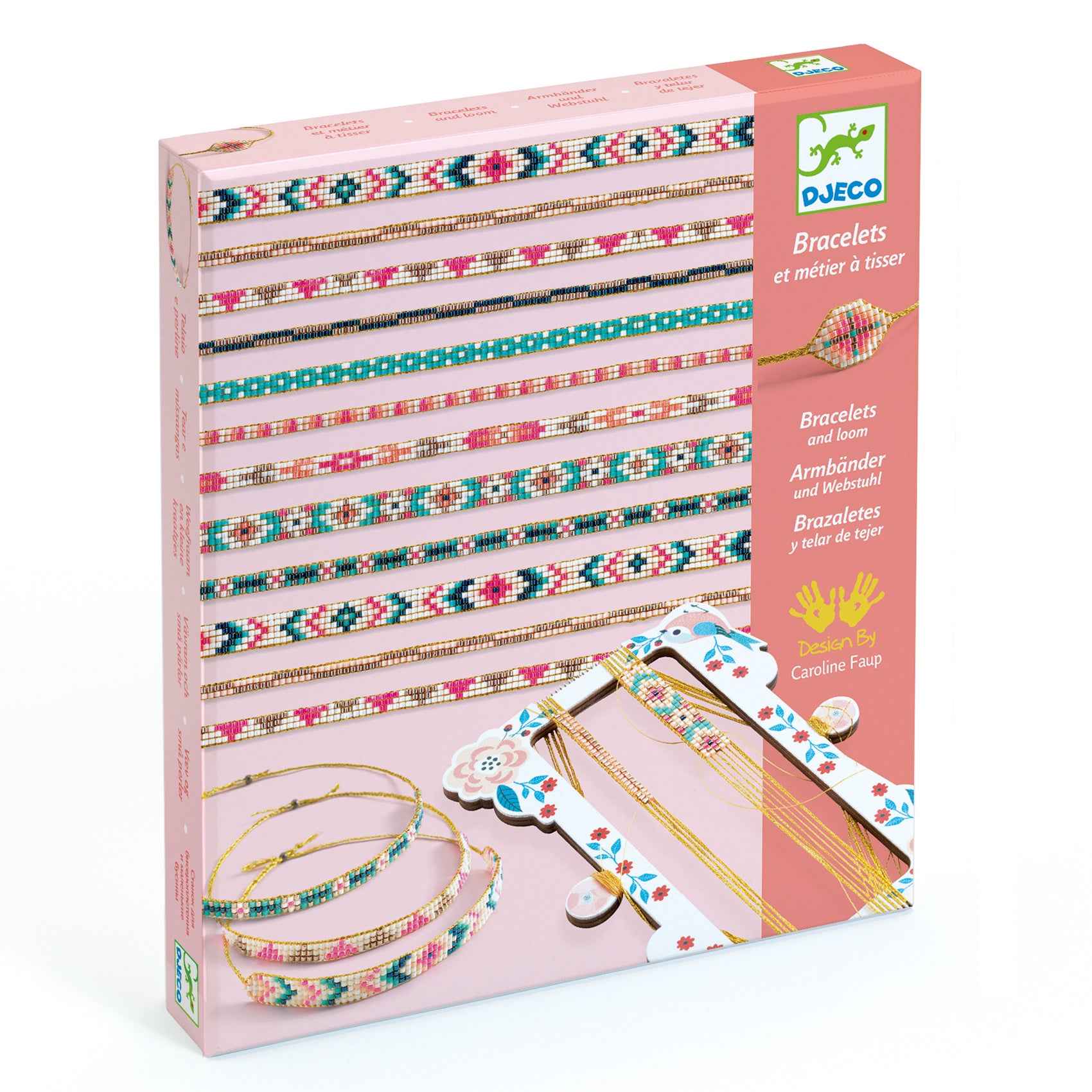 Djeco bracelet making