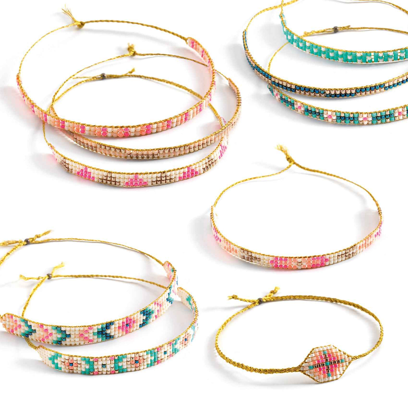 Djeco bracelet making