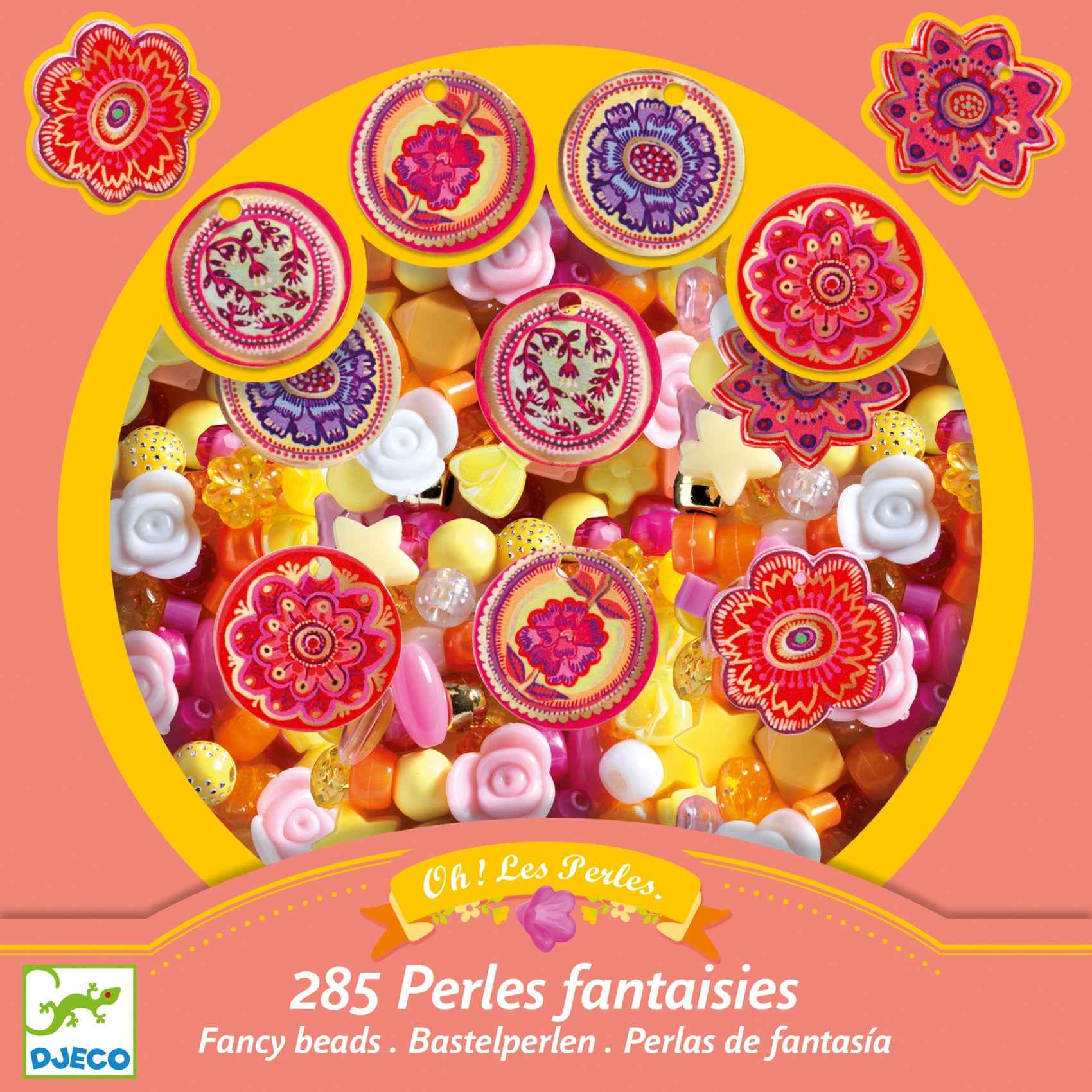 Djeco beads - Flowers