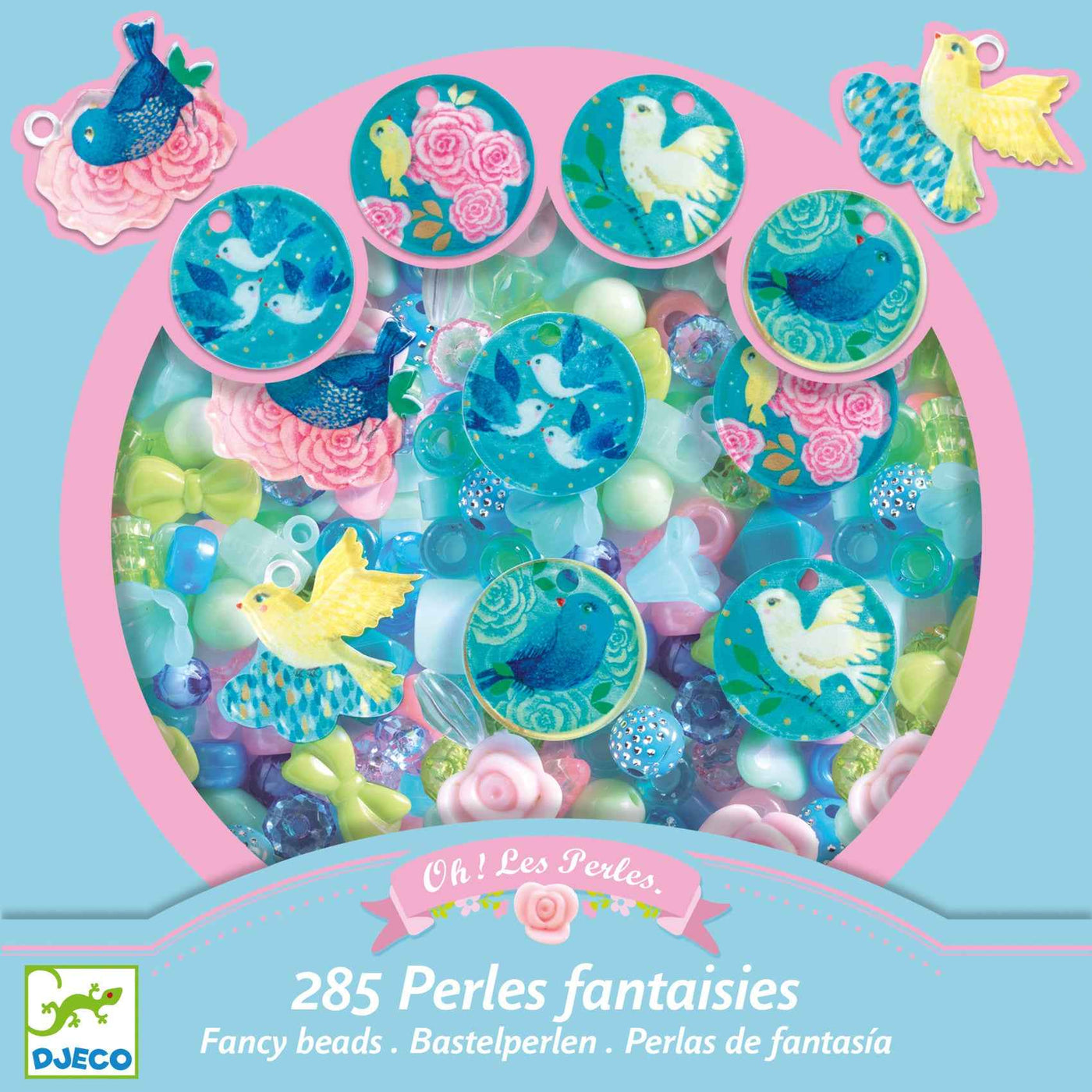Djeco beads - Birds