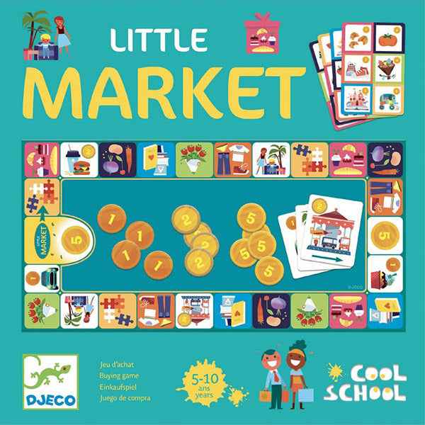 Djeco P'tit Market Grocery Shopping Game 5-10 years