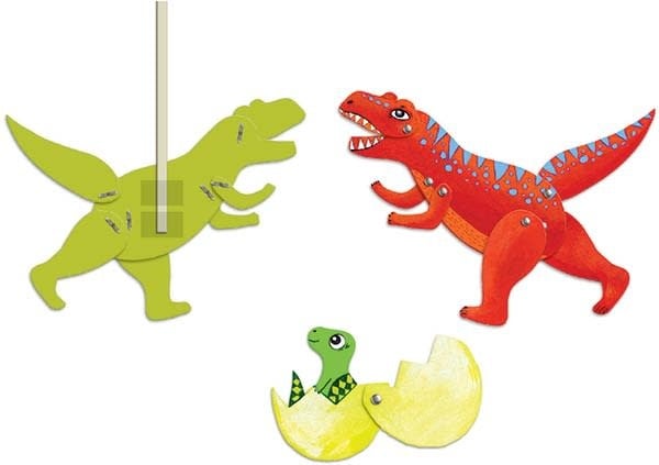 Djeco - knutselen - dinosaurussen 6-11 jr