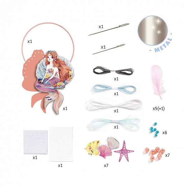 Djeco Mermaid Dreamcatcher Craft Kit 7+ Years