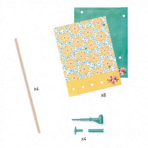 Djeco craft kit for making windmills