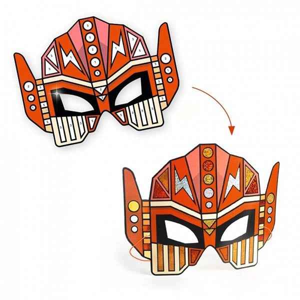 Djeco maskers maken Super Robots